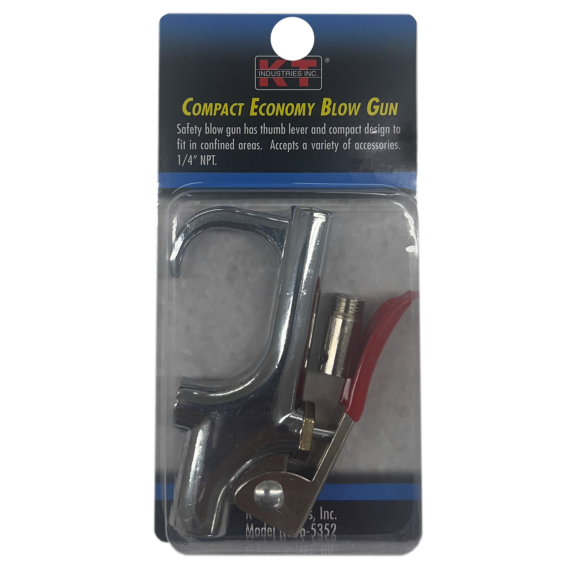 K-T Industries Compact Economy Blow Gun — OSHA Compliant, Model# 6-5352