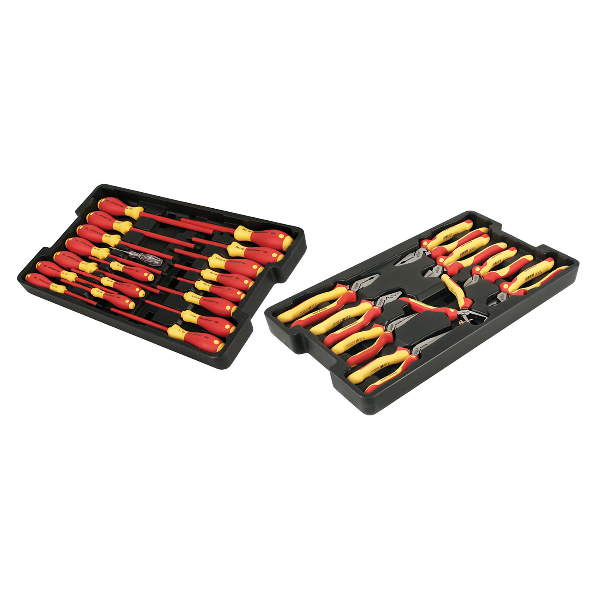 Wiha Tools 28 Piece Insulated Pliers-Cutters and Screwdriver Set, Model #32989