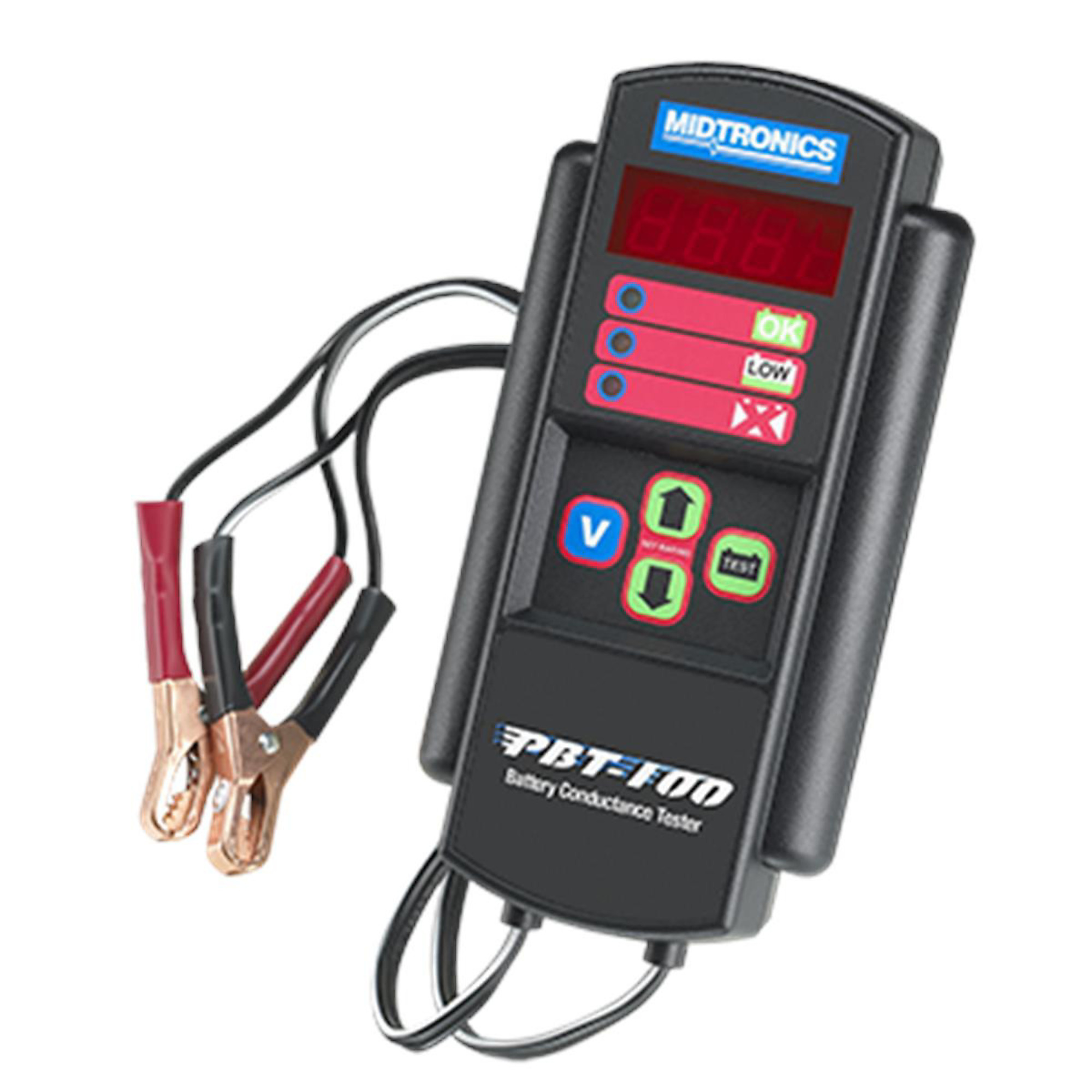 Midtronics Advanced Battery Conductance Tester — 12V, 200–850 CCA, Voltmeter Mode, Model# MIDPBT100