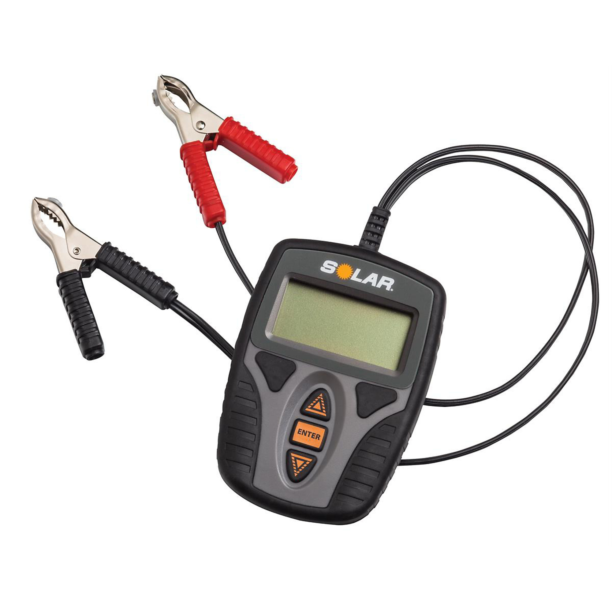 Clore Automotive SOLAR Electronic Battery and System Tester — 12V, 40-1200 CCA, 21in. Cables, Model# SOLBA9