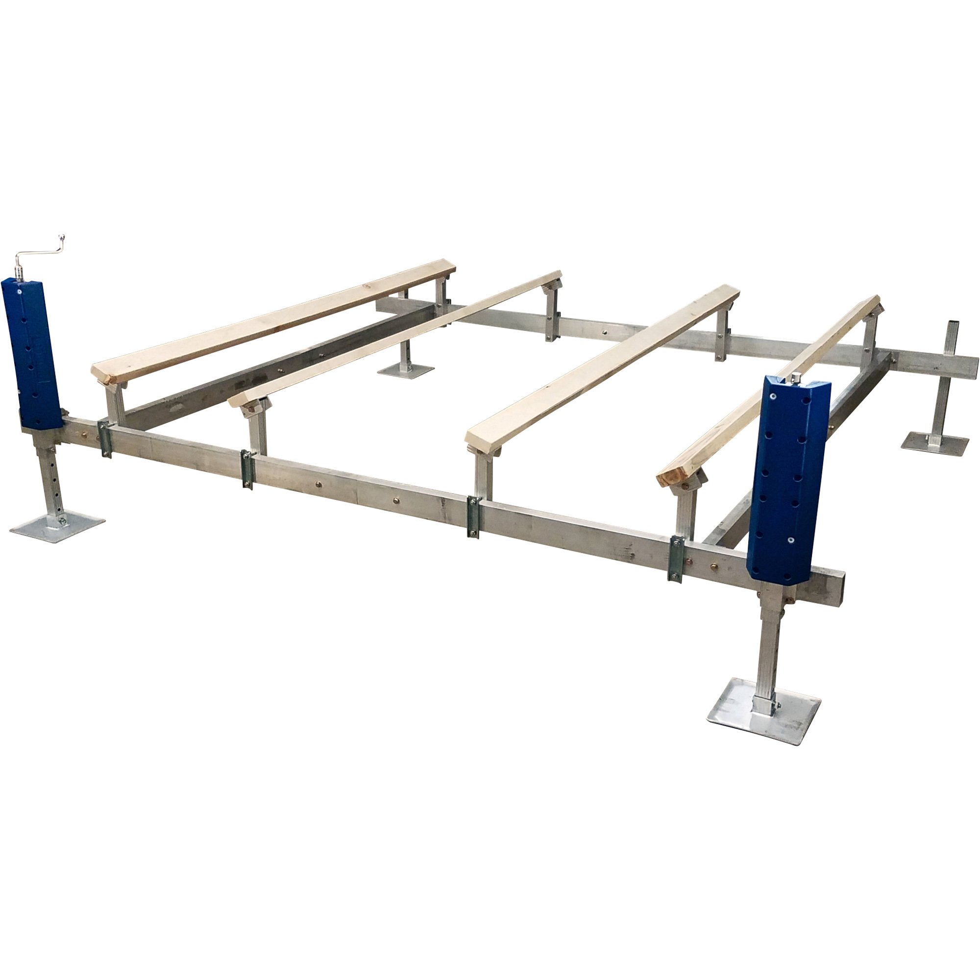 Patriot Docks Double-Wide Watercraft Bunk Lift — 1,600-Lb. Capacity ...