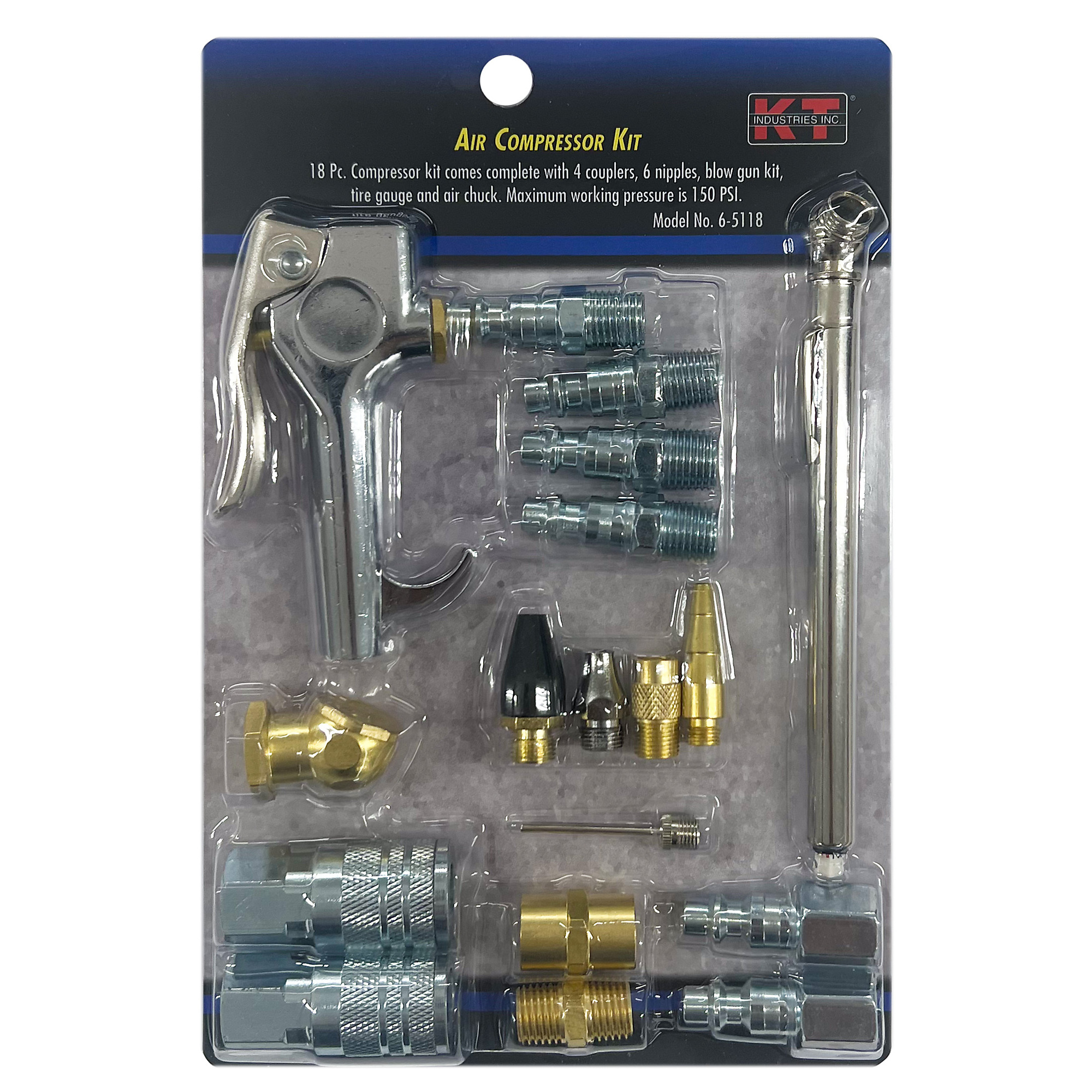 INDUSTRIAL AIR KIT 1/4'' 18 PCS | Northern Tool
