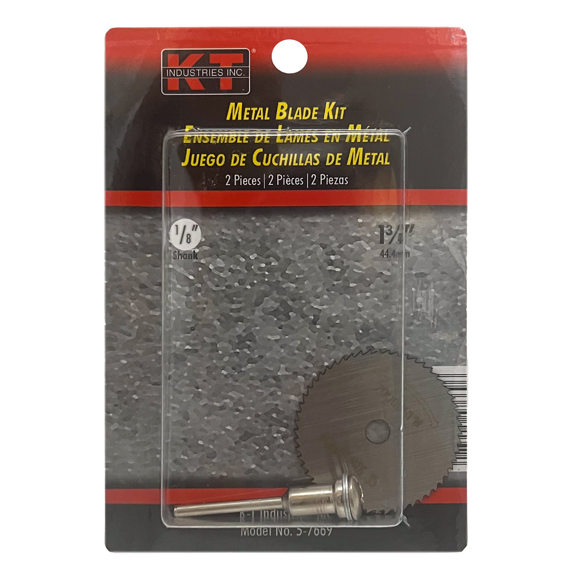 K-T Industries Large Metal Cutting Blade Kit — 1 3/4in., Model# 5-7669