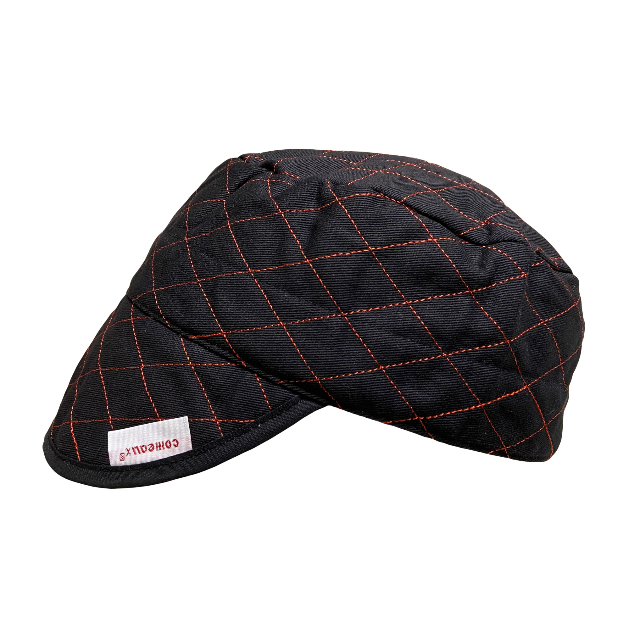K-T Industries Black Quilted Skull Cap — Flame-Retardant, Medium, Model# 4-3150