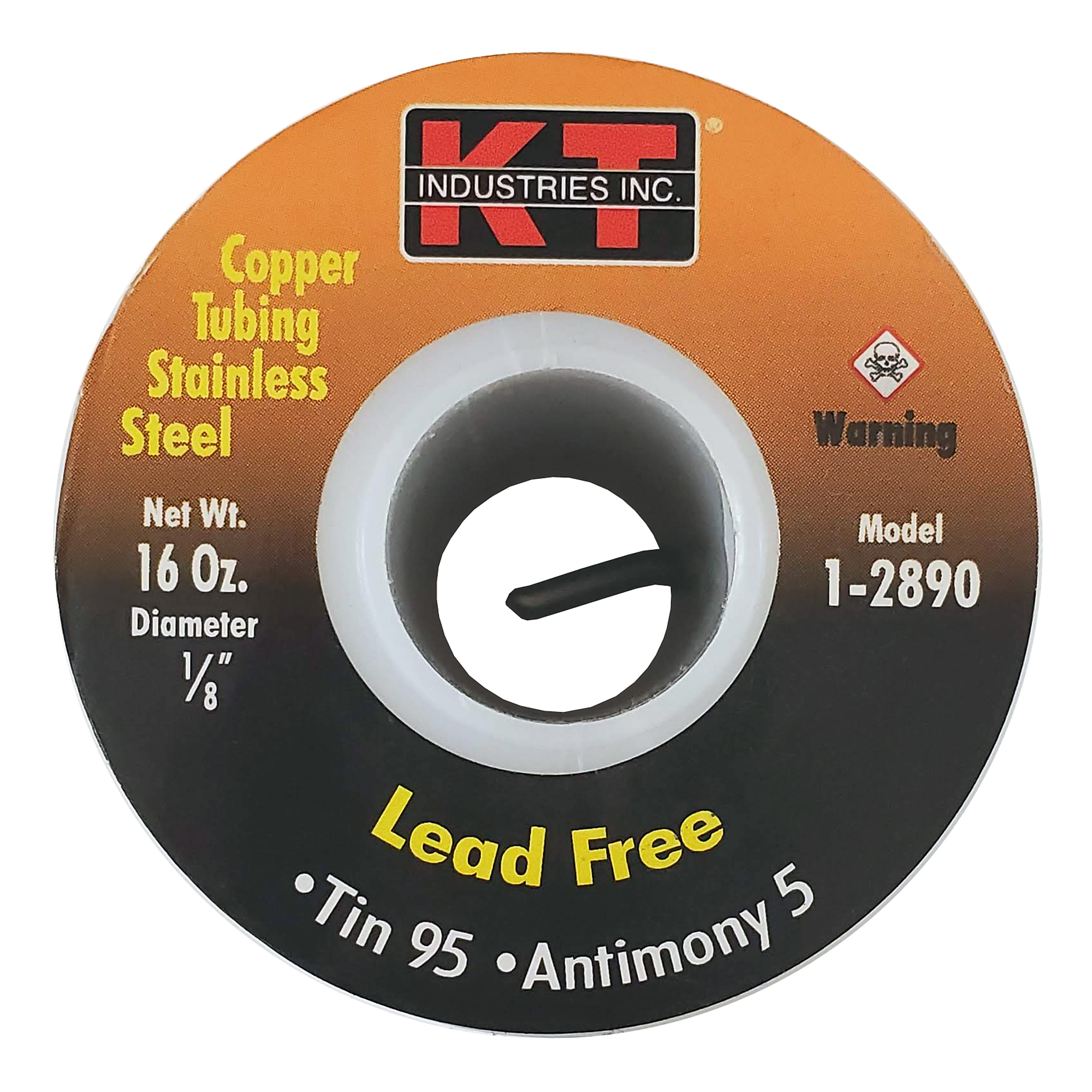 K-T Industries Lead-Free Solder — 1 Lb., Model# 1-2890
