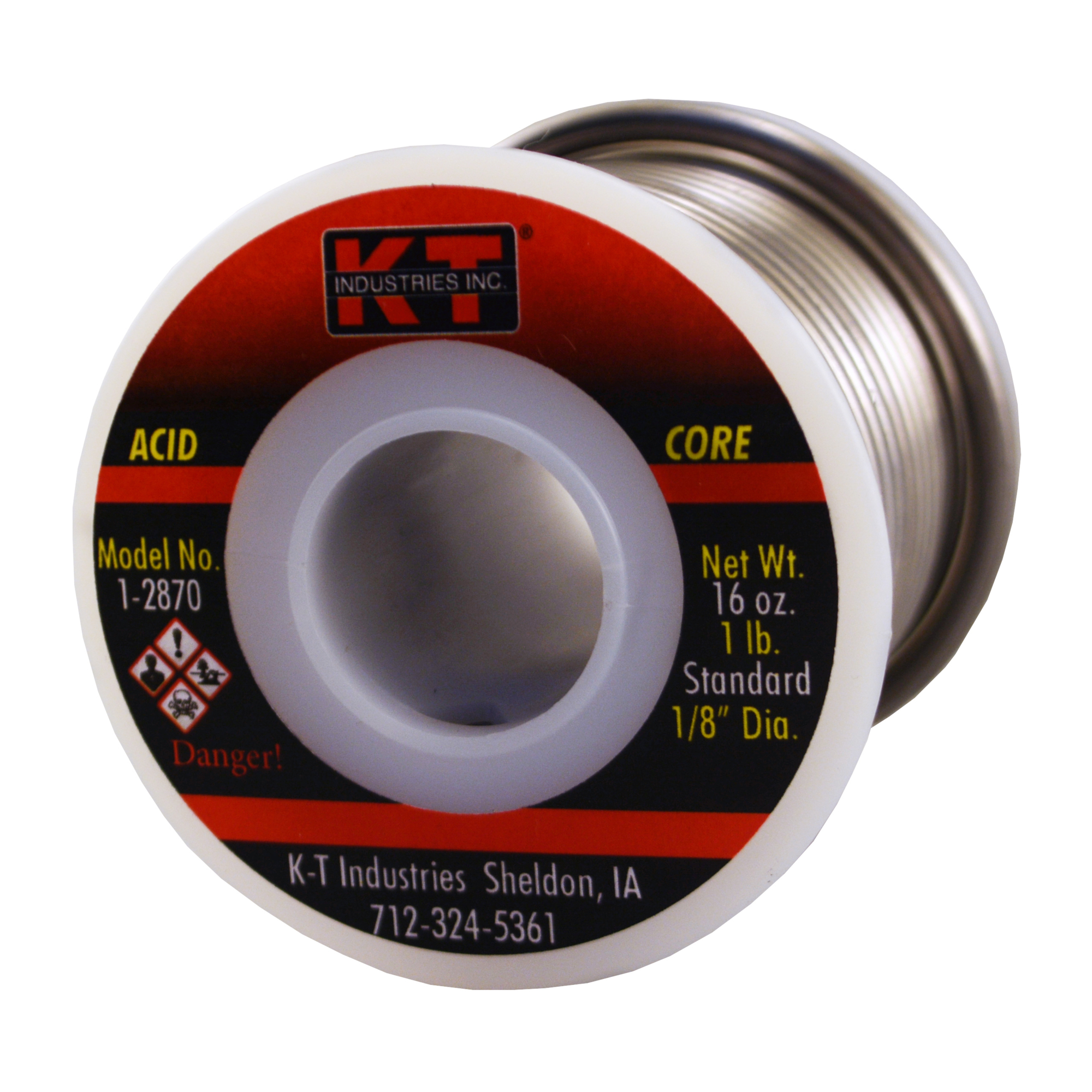 K-T Industries Acid Solder — 1 Lb., Standard, Model# 1-2870
