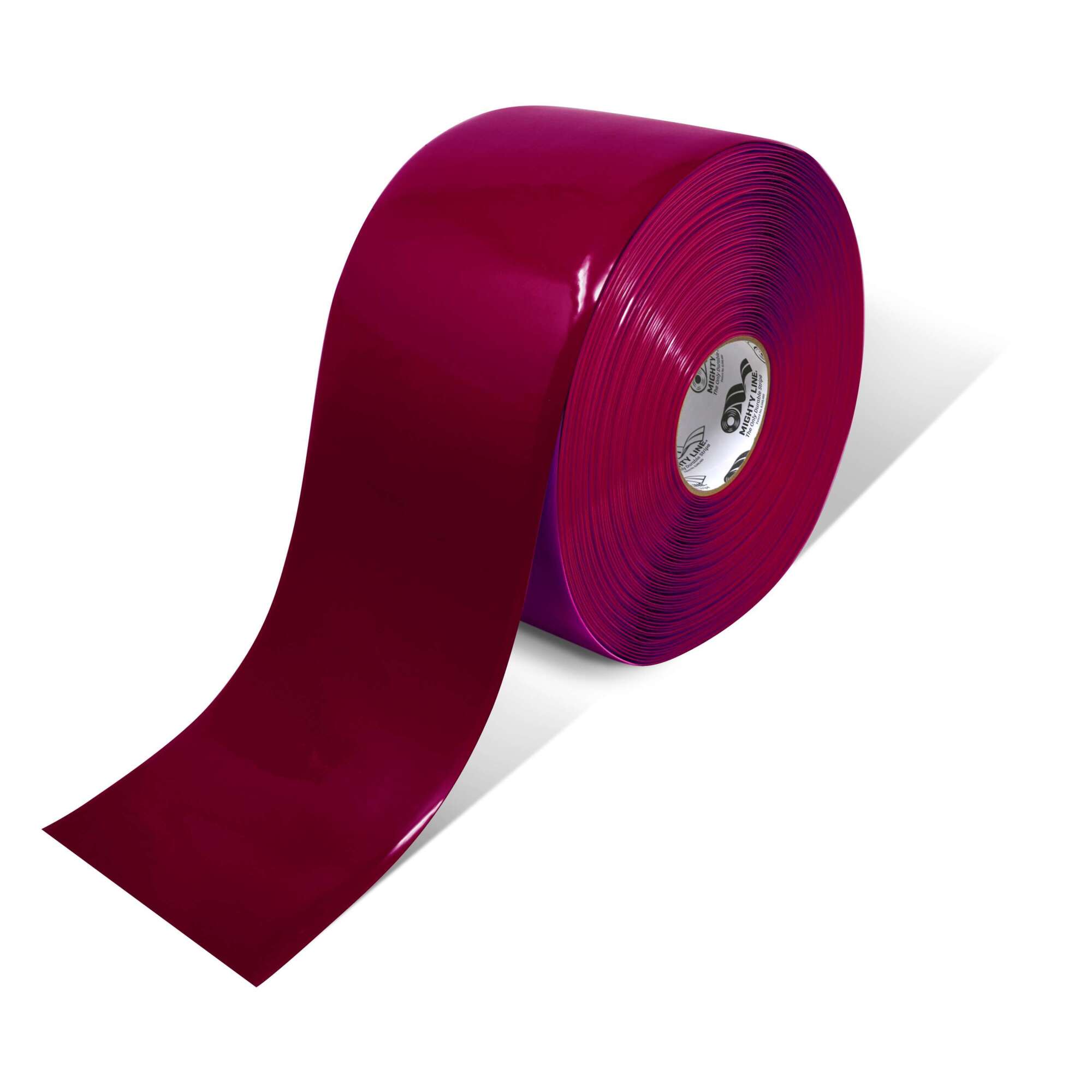 Mighty Line Solid Color Tape — 6in. x 100ft., 50 Mil Thick, Vinyl, Purple, Model# 6RP