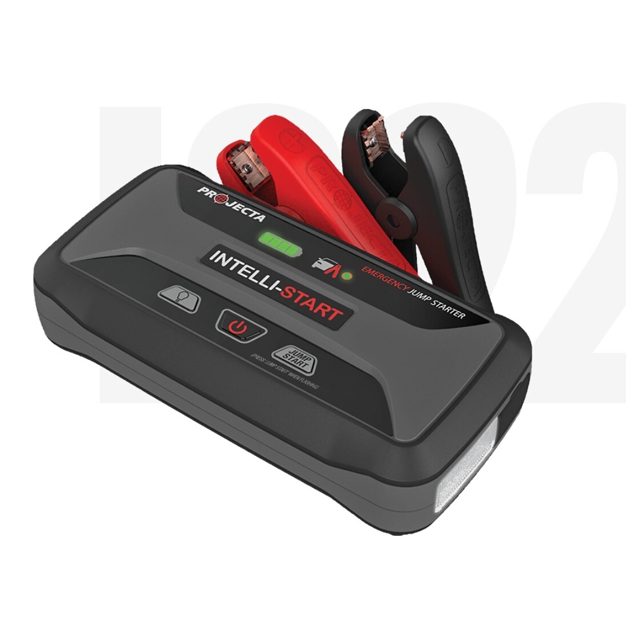 Projecta Intelli-Start Professional LiFePO4 Jumpstarter and Power Bank — 12V, 900A, Rapid Recharge Technology, 180 Lumen LED Light, IP53 Rated, Model# PRJ-IS920
