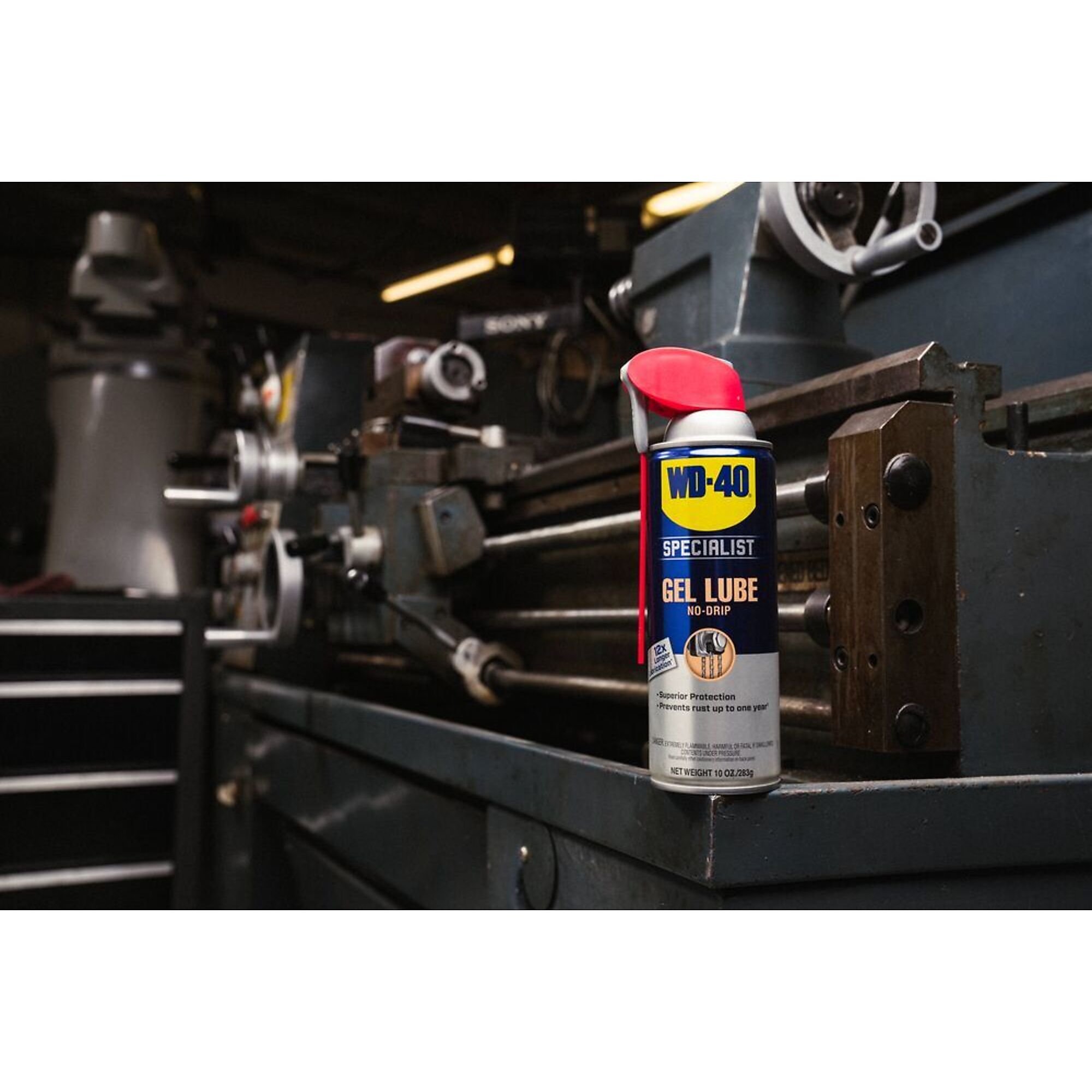 WD-40 Specialist Spray & Stay Gel Lubricant, 10-Oz., With Smart Straw,  Model# 300103