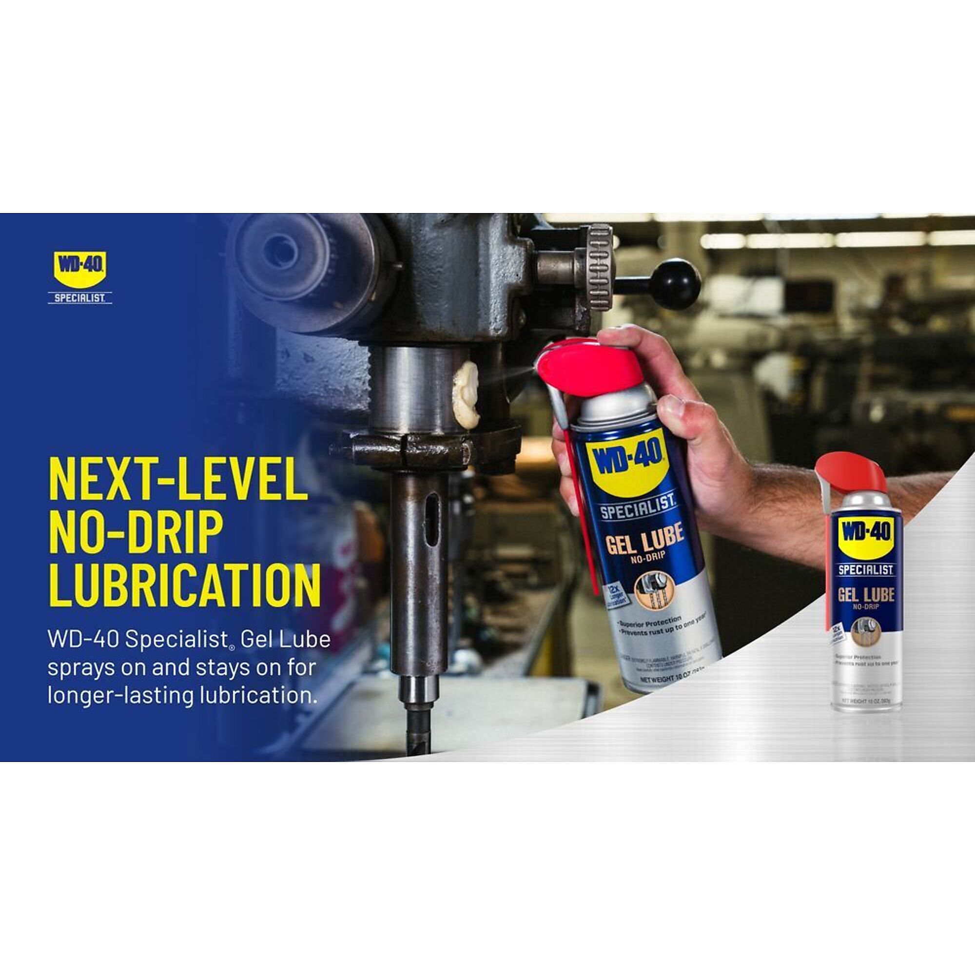 wd-40 specialist spray & stay gel lubricant Yasmine Eslami