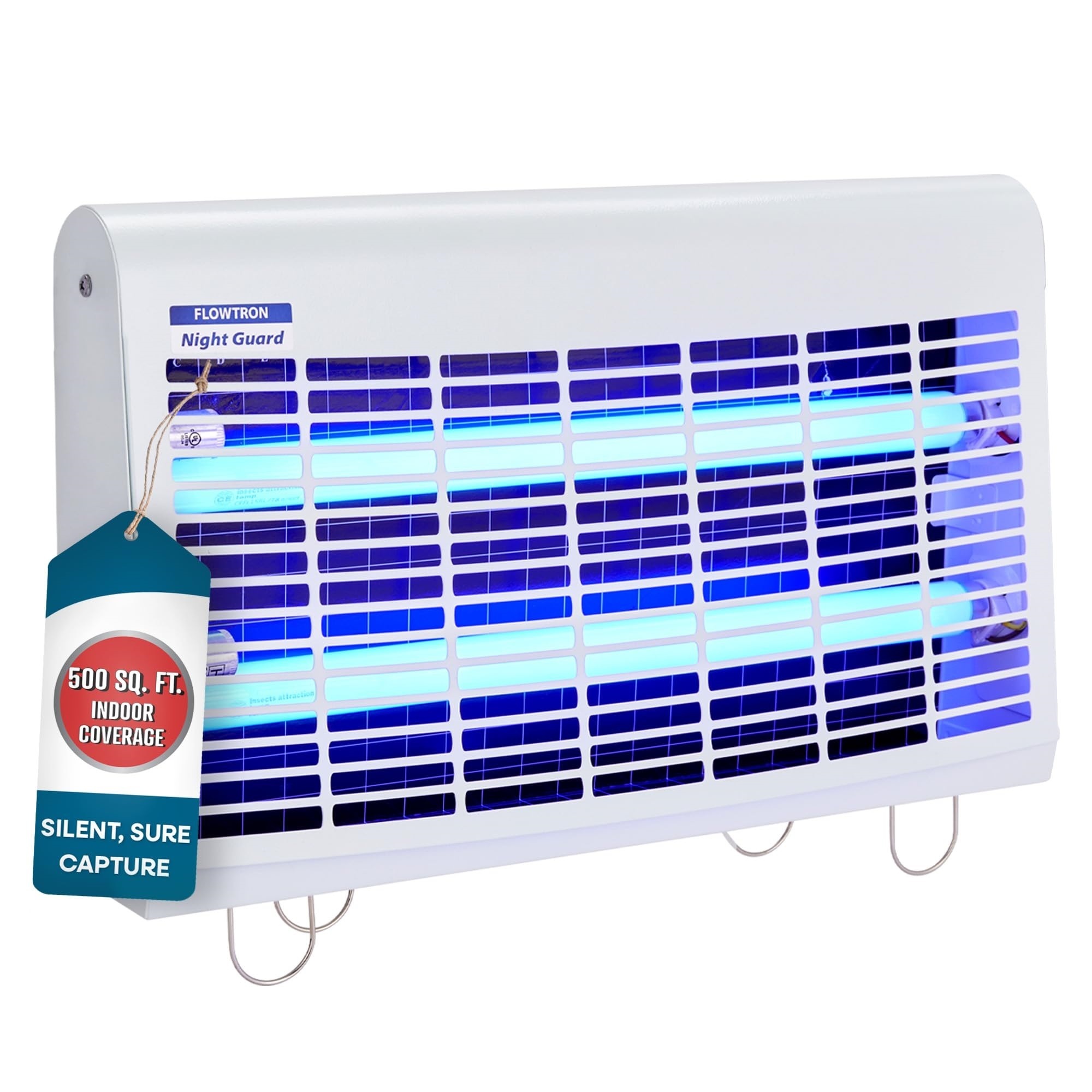 Flowtron Portable Indoor Fly Trap — 30W, Dual Lure, Electric Insect Killer, 500 Sq. Ft. Coverage, Model# FLWFC4900