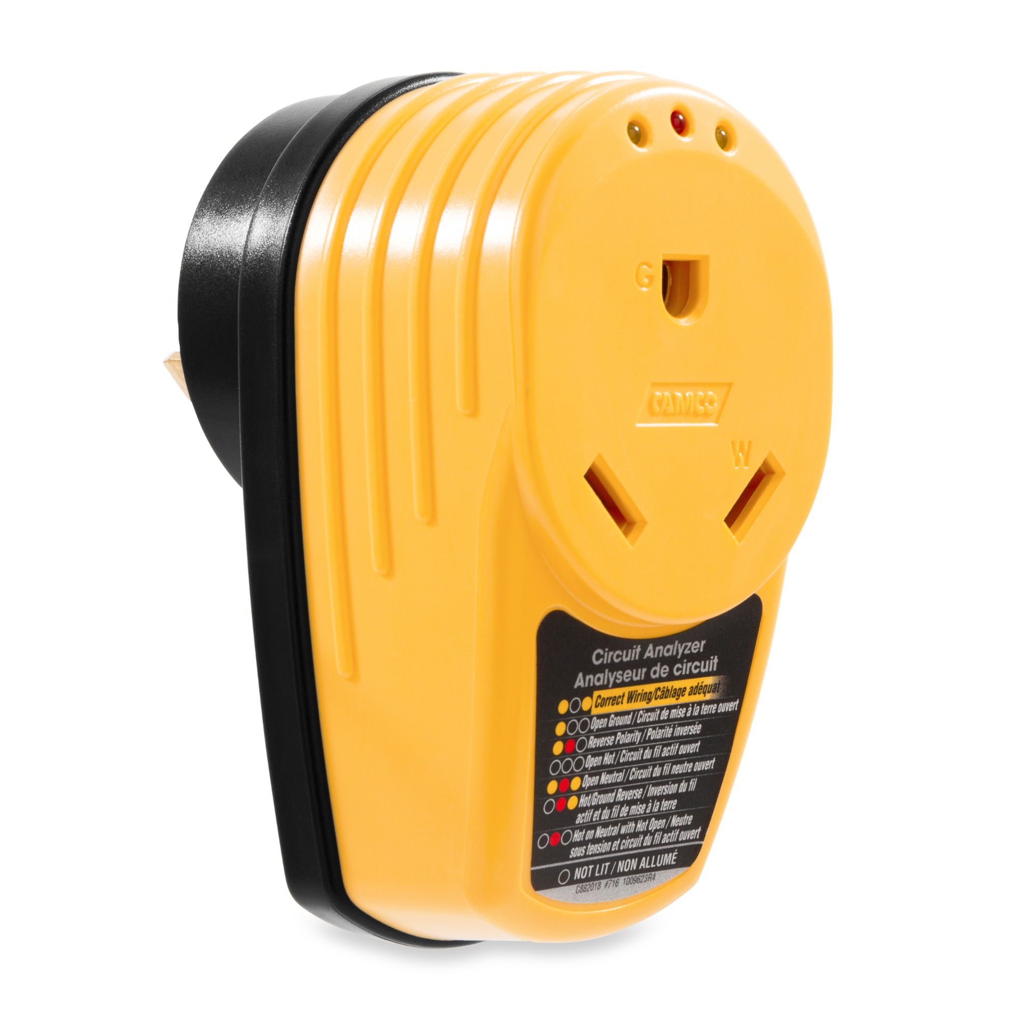 PowerGrip - Circuit Analyzer Plug-Type 30A 125V