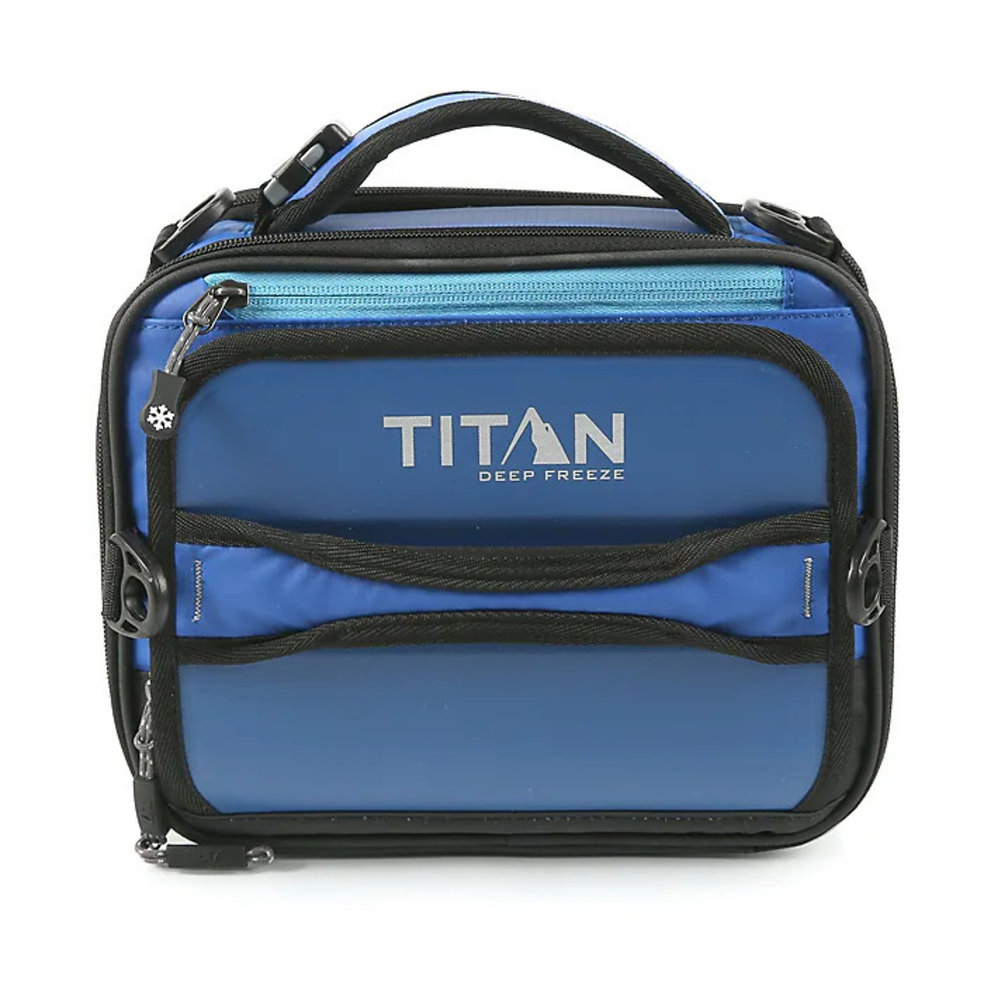 Titan Deep Freeze Expandable Lunch Box, Blue, Model# 10001775