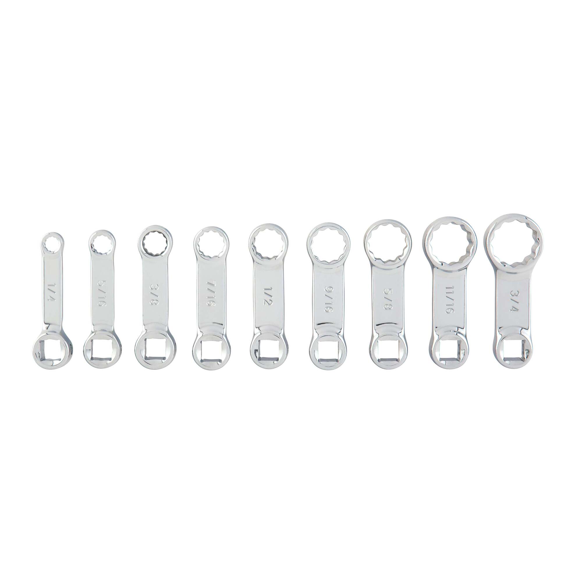 Sunex Tools 9-Pc. 3/8in. Drive SAE Torque Adapter Set — Model# 909TAS