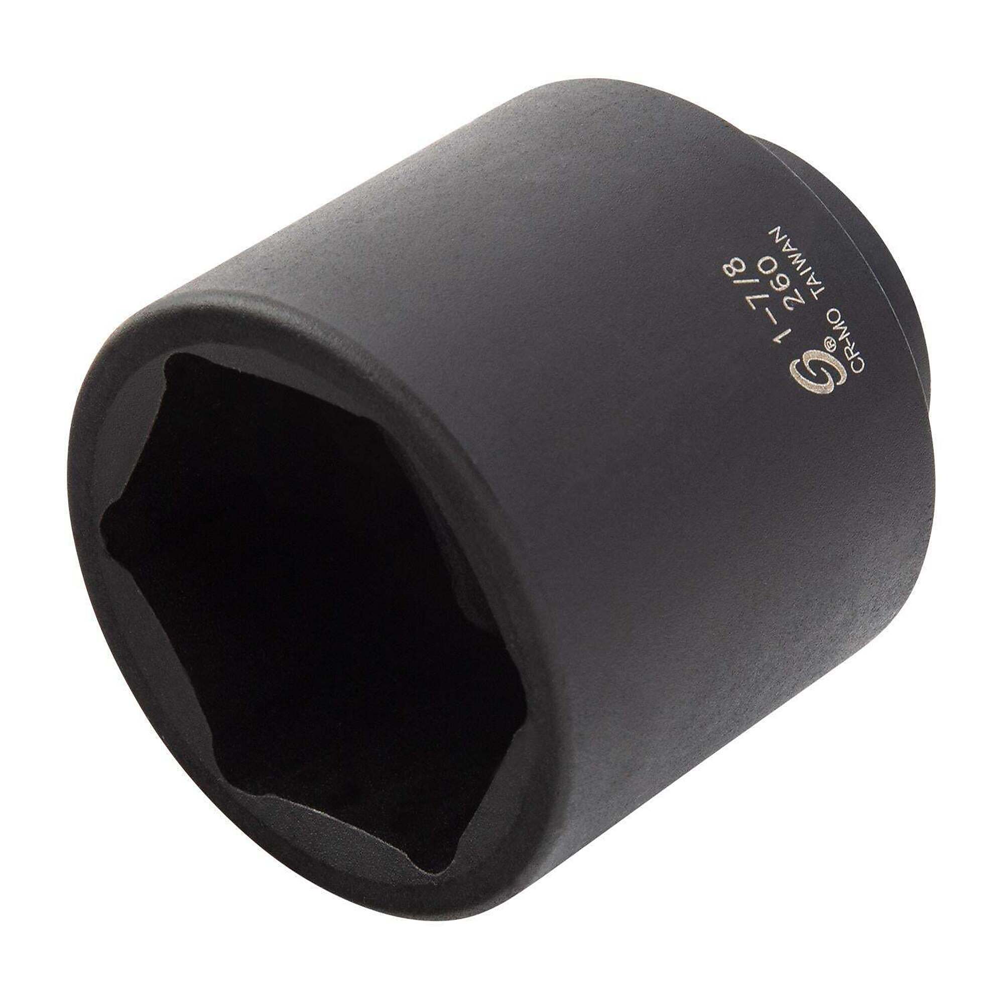 Sunex Tools Impact Socket — 1/2in. Drive, 1-7/8in., Chrome Molybdenum Alloy Steel, Model# 260