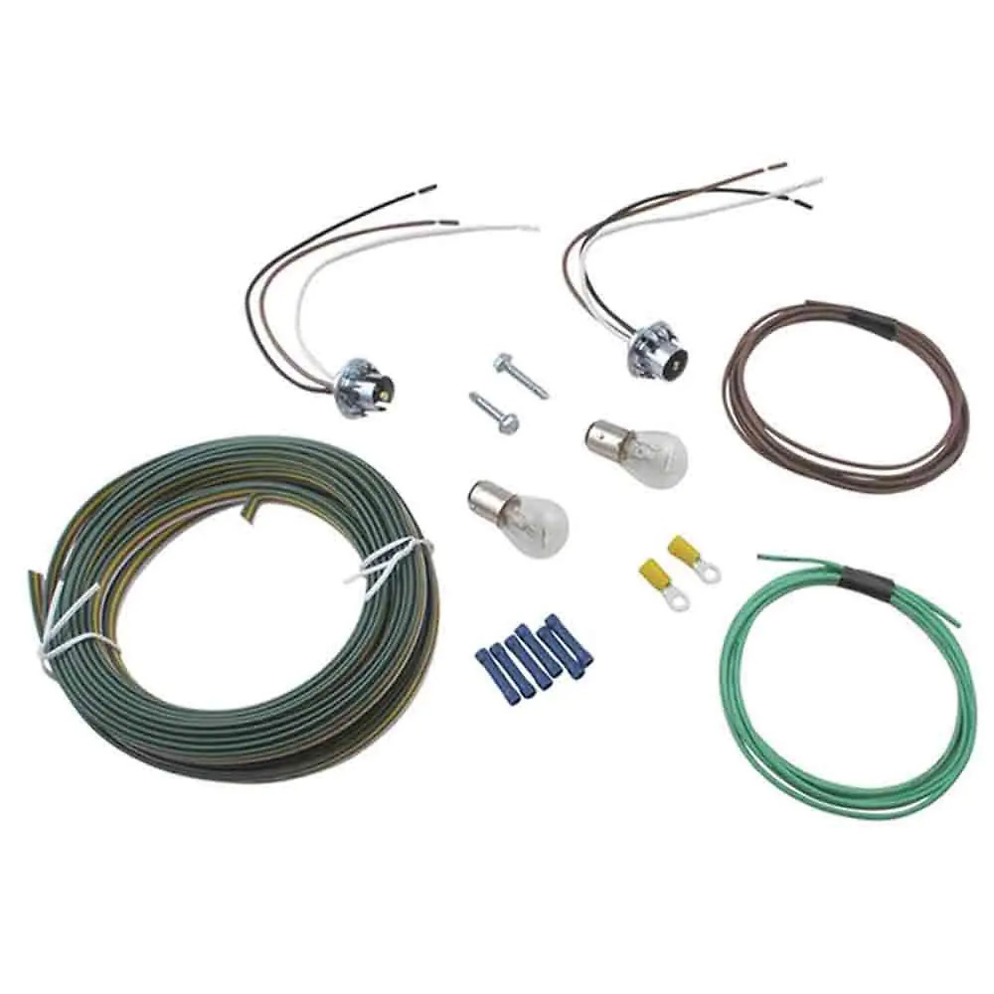 Blue Ox Bulb and Socket Tail Light Wiring Kit for Towed Vehicles — 12V, Model# BX8869