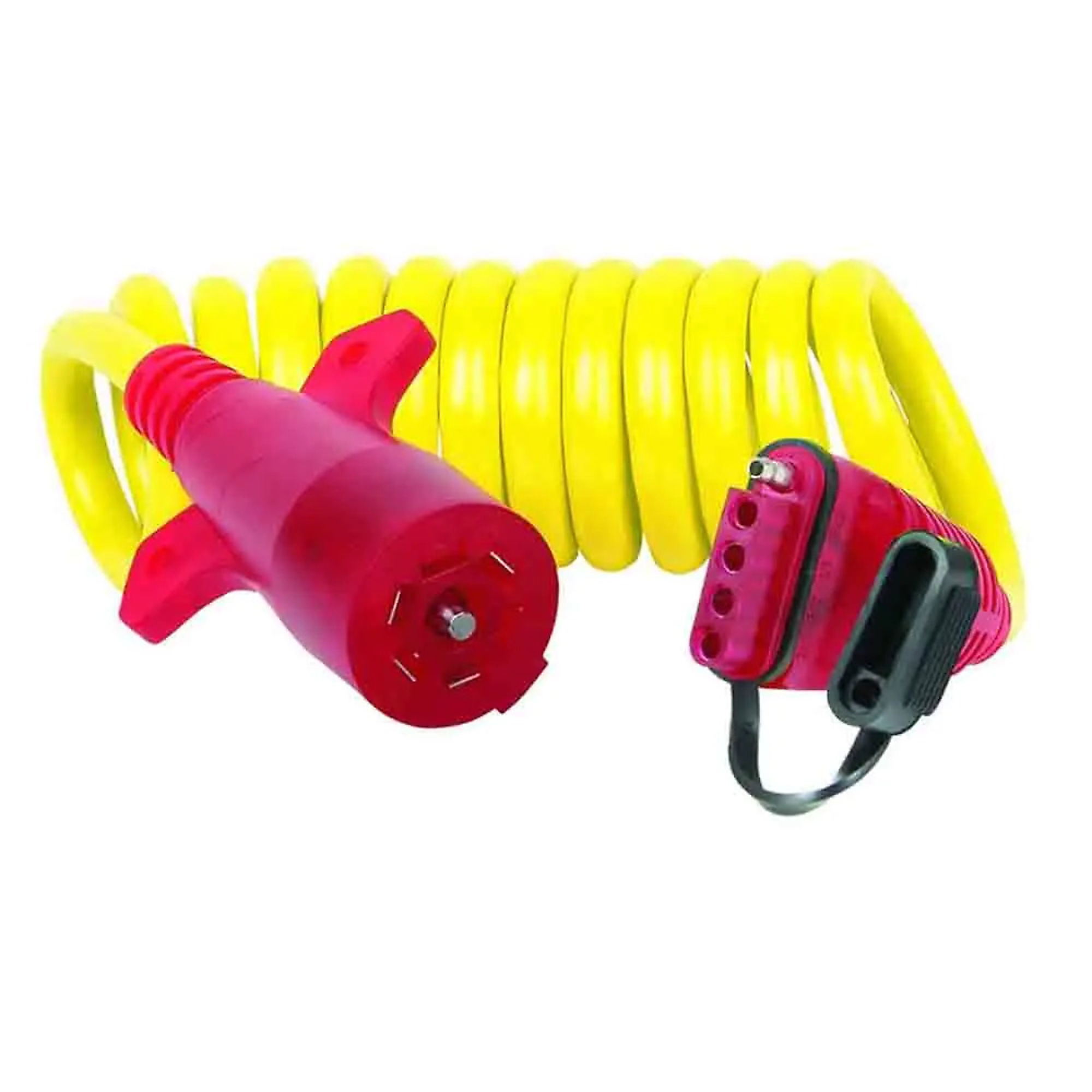 Hopkins, Coiled Wiring Extension, 7-Way Round to 5-Flat, 3 feet, LM ...