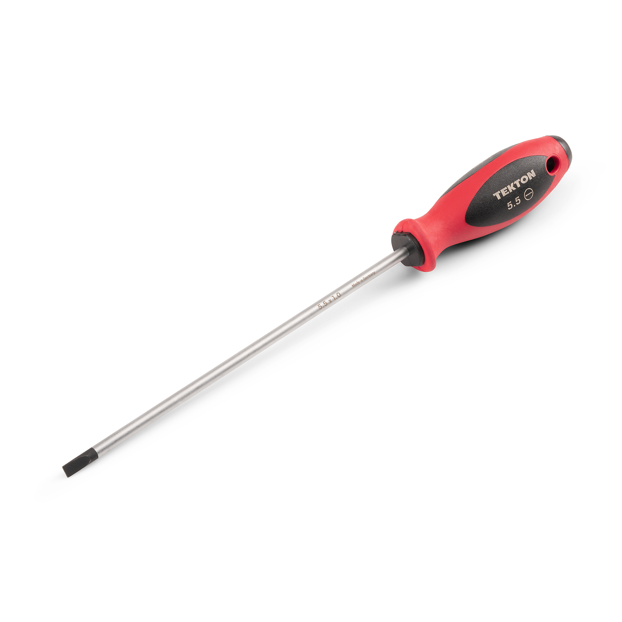 TEKTON 5.5 mm Slotted Screwdriver (8 in. Shank) | DWS01411