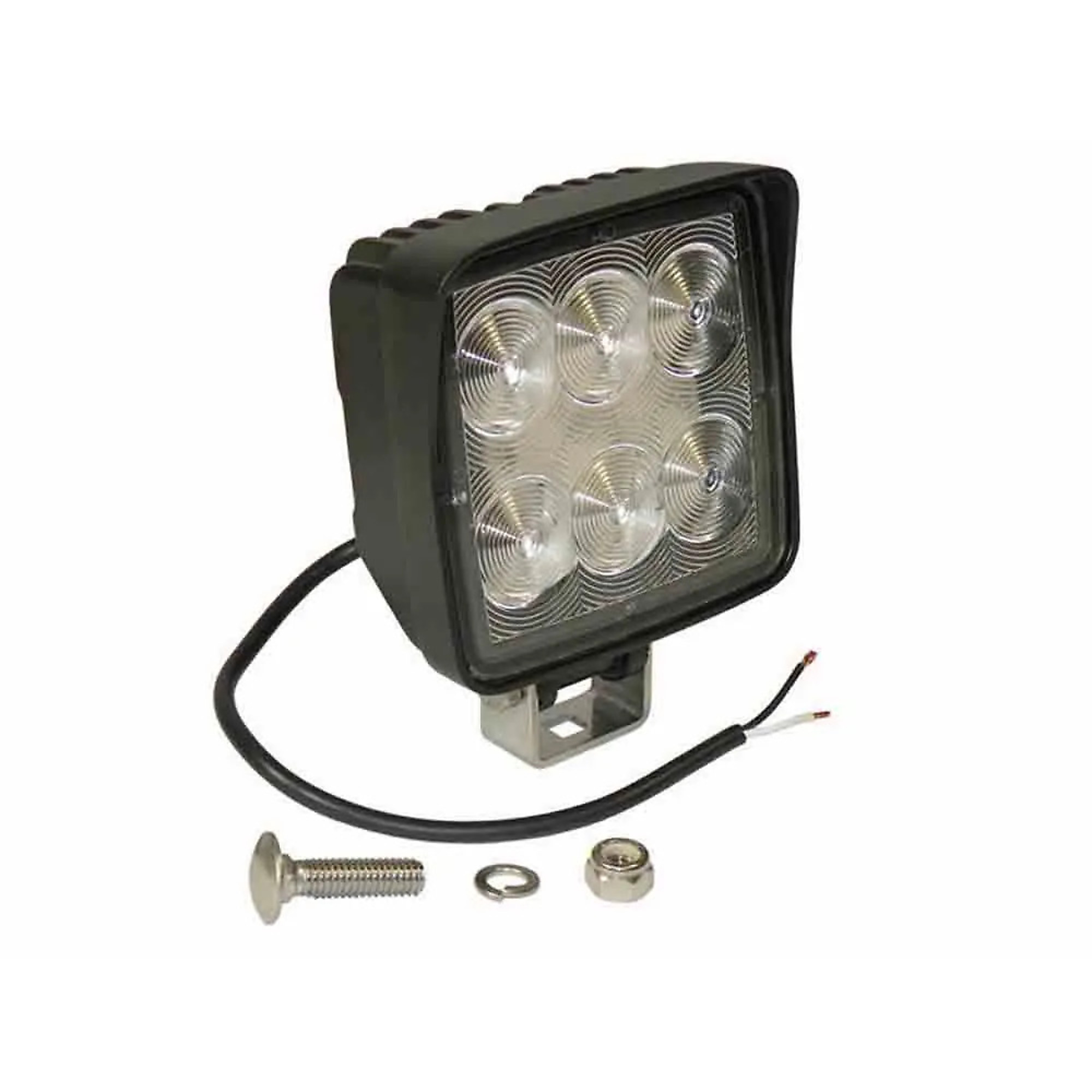 Optronics Opti-Brite LED Work Light — Flood Beam, Square, 6 Diode, Model# TLL48FB