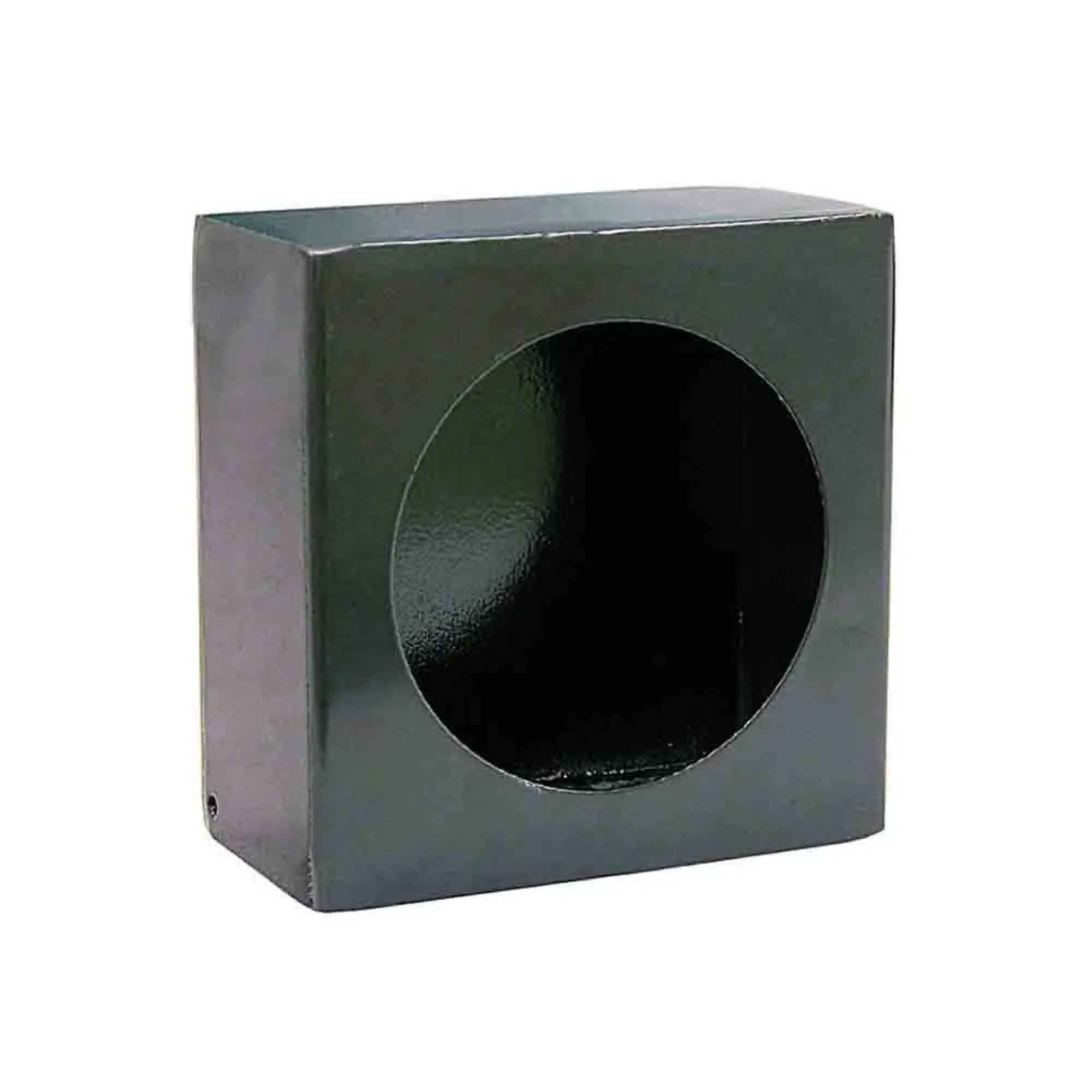 Buyers Products Steel Single Round Mounting Box — Black, Model# LB-663