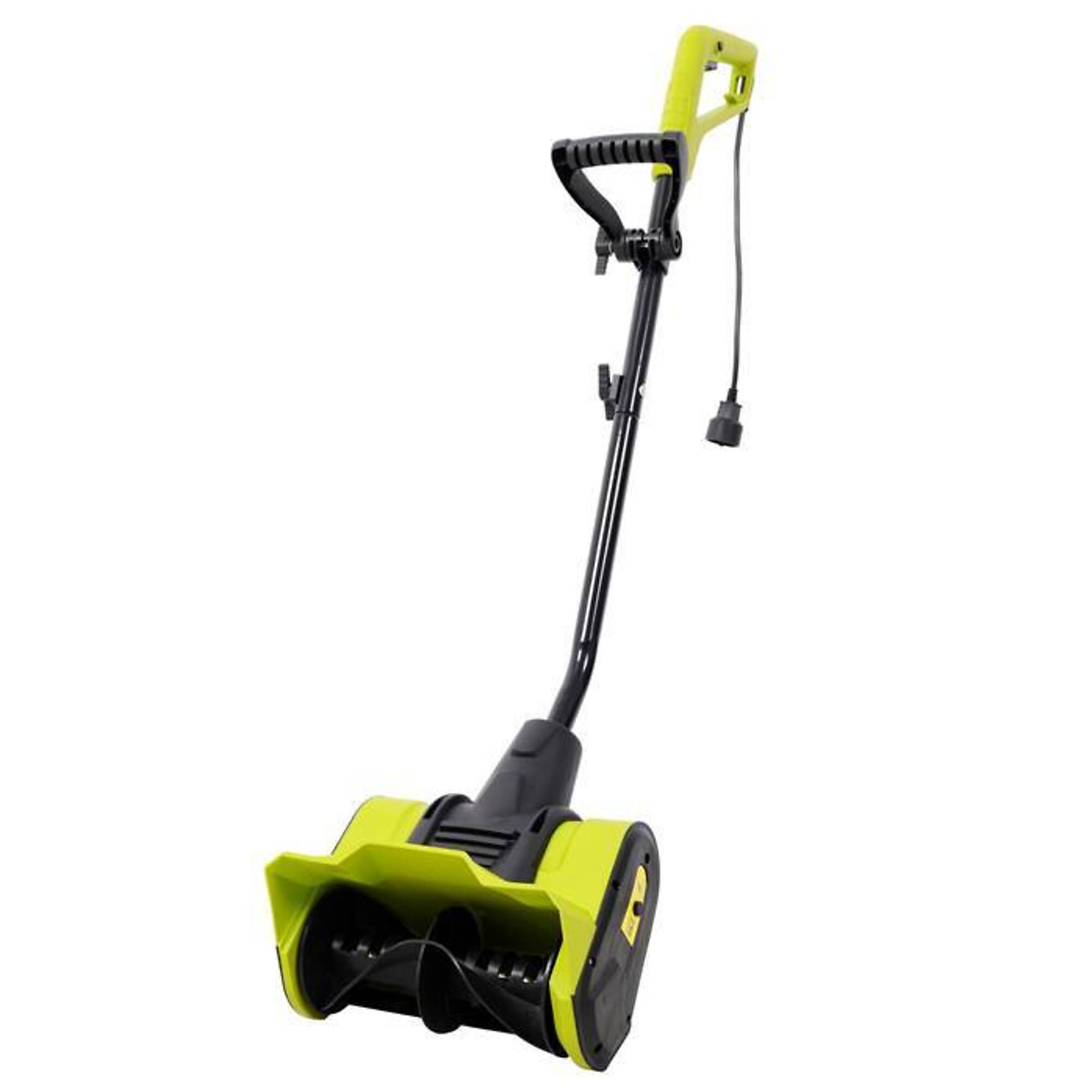Progreen Corded Snow Blower — 12in. Width, 10 Amps, Dual Blade Curved Auger, Black and Green, Model# BAC-W465P311045
