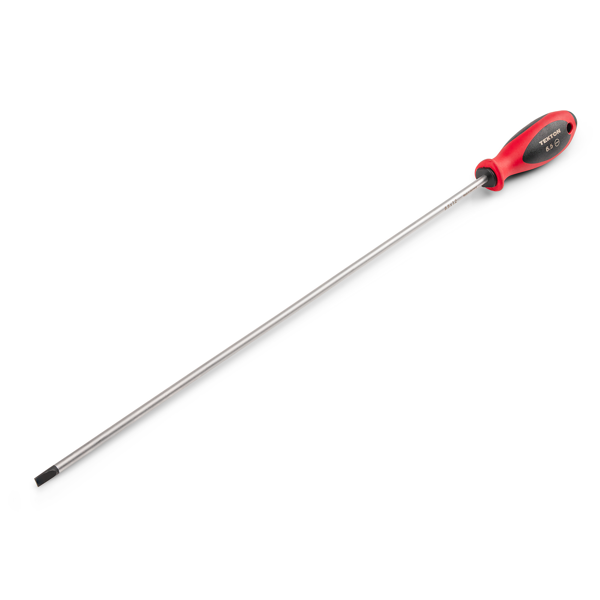 TEKTON 6.5 mm Slotted Screwdriver (18 in. Shank) | DWS01613