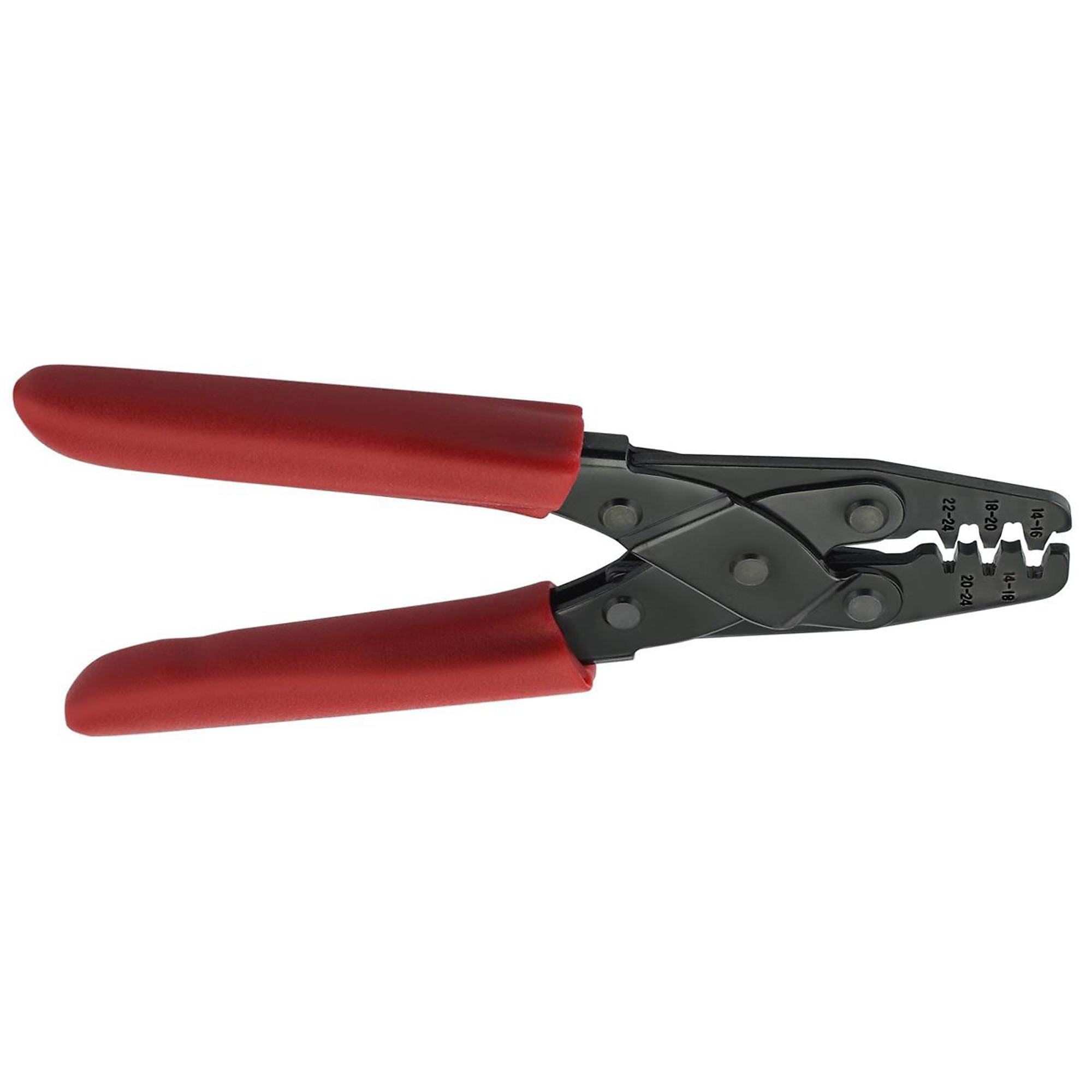 SG Tool Aid Open Barrel Crimping Tool — 14-24 Ga., Steel, Cushioned Grips, Model# SGT18600
