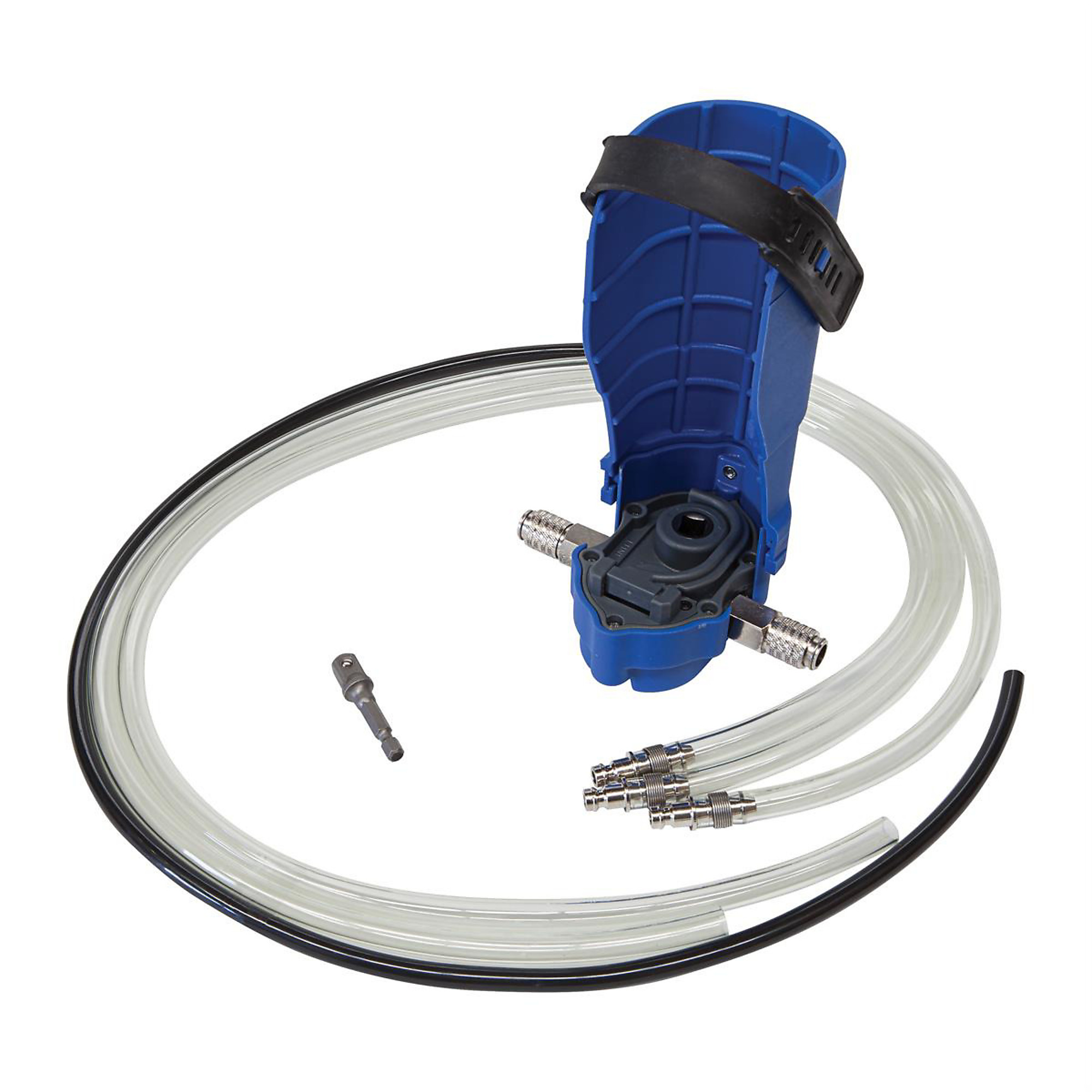 Private Brand Tools QuickFlow Drill Pump — Heavy-Duty, Universal Adaptor, One-Hand Operation, Model# PBT71196