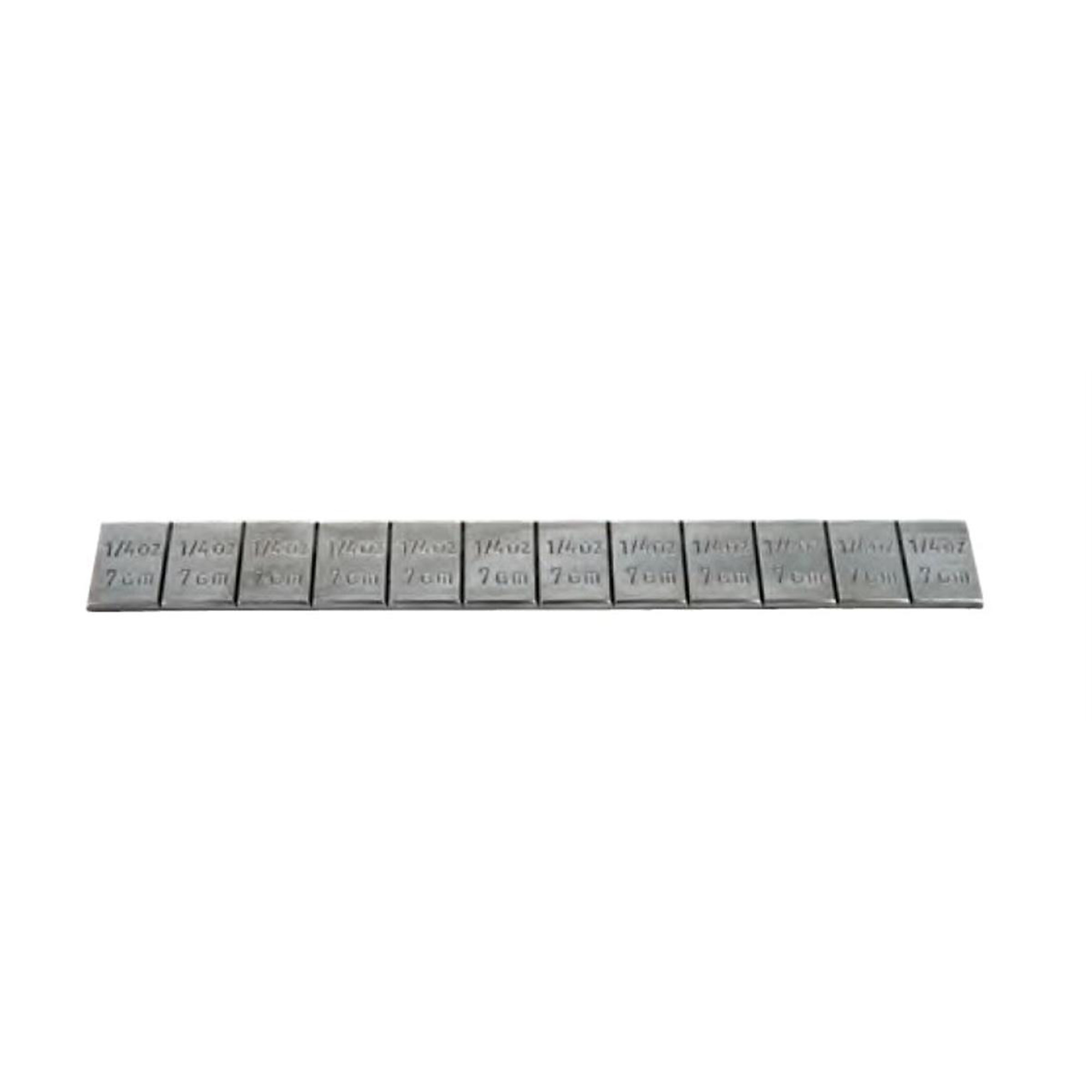 Wegmann Automotive Low-Profile Steel Roll — 0.25 Oz. Segments, 3 Oz. Per Strip, 52 Strips, Model# PWW200624STR
