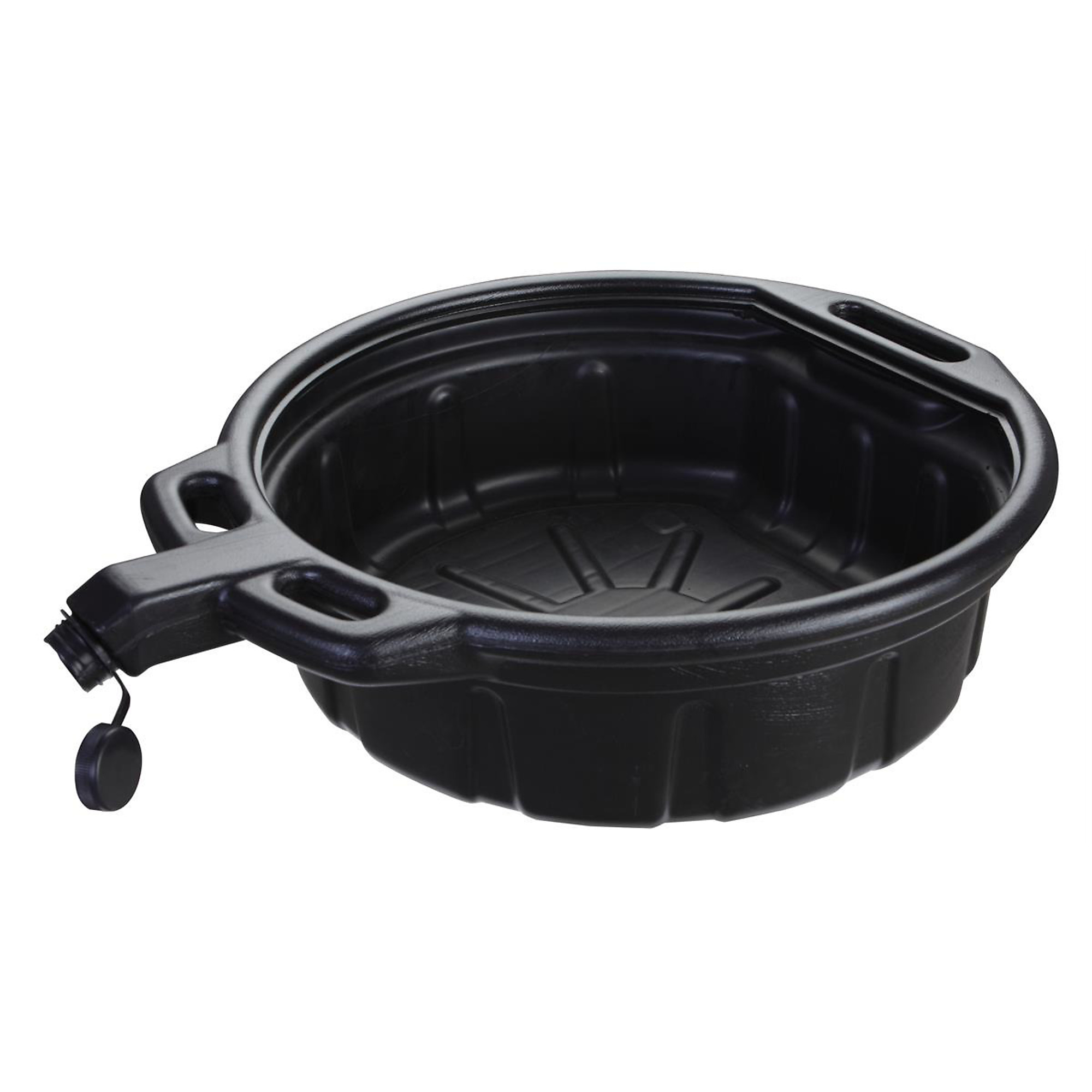 K Tool International Oil Drain Pan — 4.25-Gal. Capacity, Polyethylene, Anti-Splash Lip, Model# KTI74645
