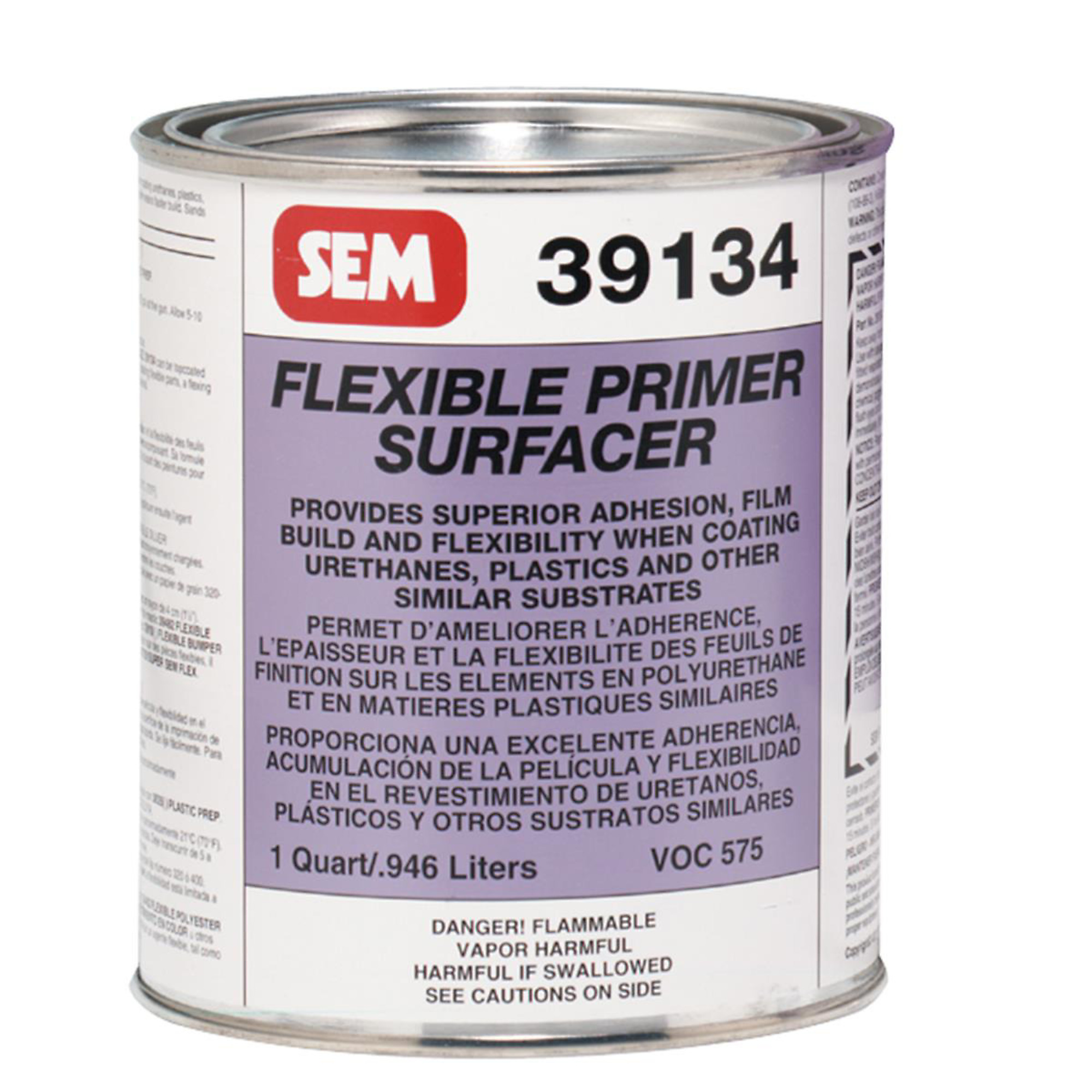 SEM Paints Flexible Primer Surfacer — Ready to Spray, Quick Drying, Easy to Sand, Model# SEM39134