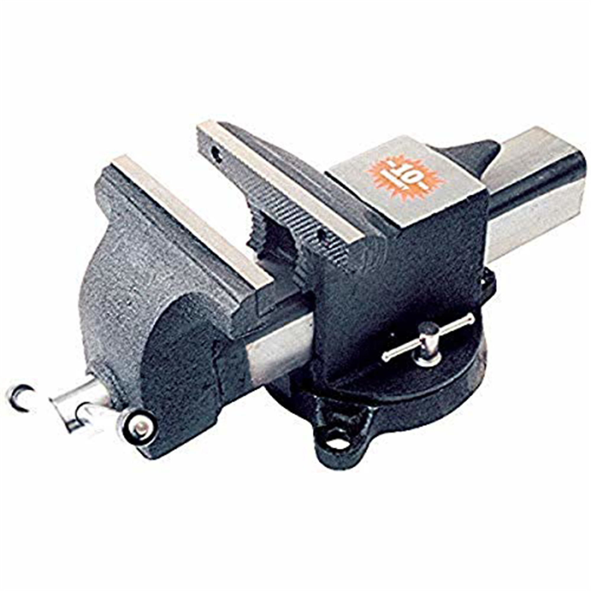 K Tool International Steel Bench Vise — 8in., 9in. Jaw Opening, 50 Lbs., Model# KTI64108