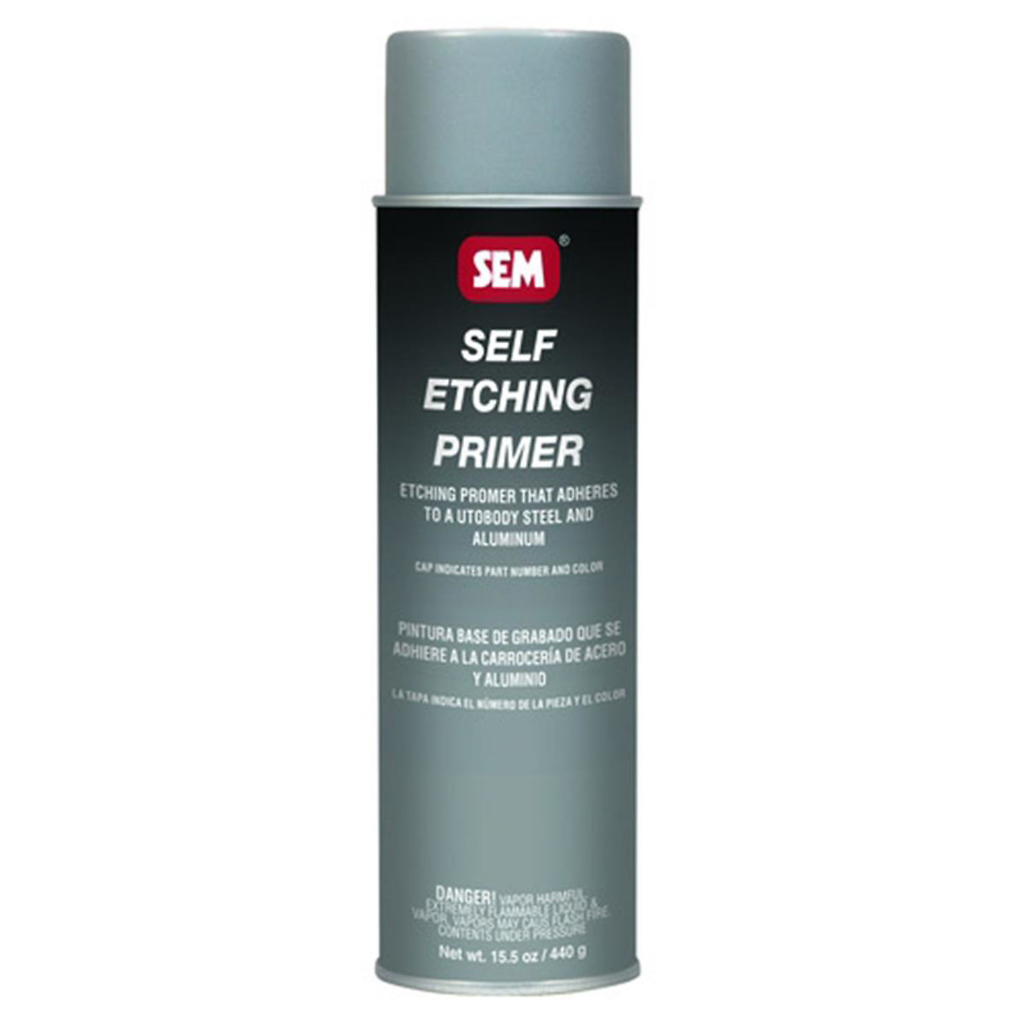 SEM Paints Self Etching Primer — Gray, Quick Drying, VOC Compliant, Model# SEM39683