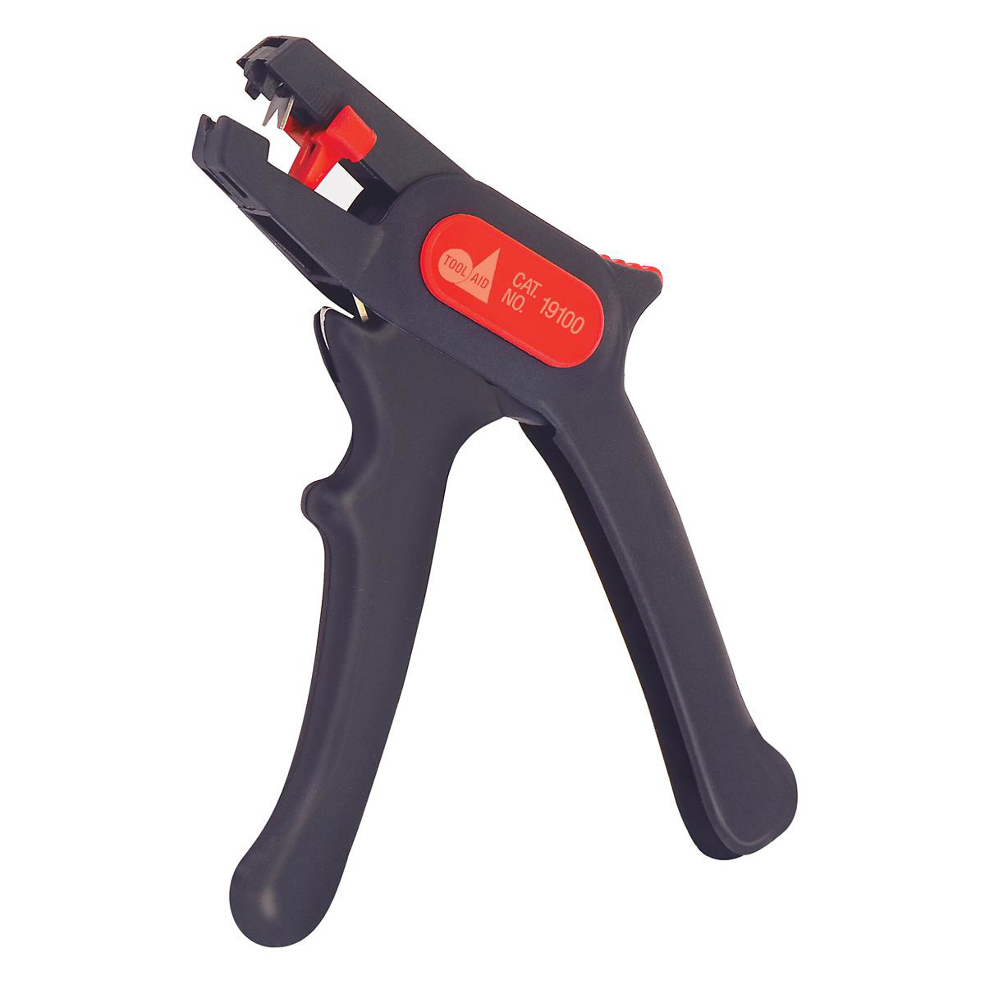 SG Tool Aid Wire Stripper — 12-22 Gauge, Narrow Profile, Adjustable Strip Length, Built-In Cutter, Model# SGT19100