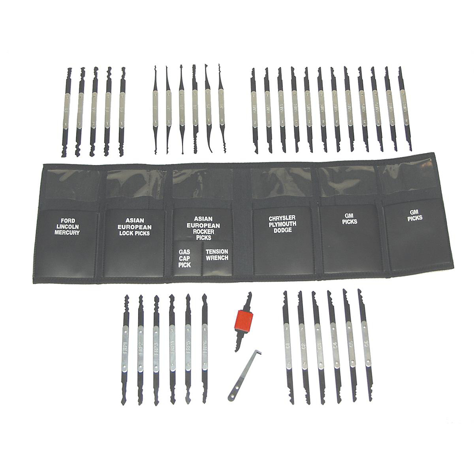 Milton Industries Grand Master Lock Pick Set — 35 Picks, Includes