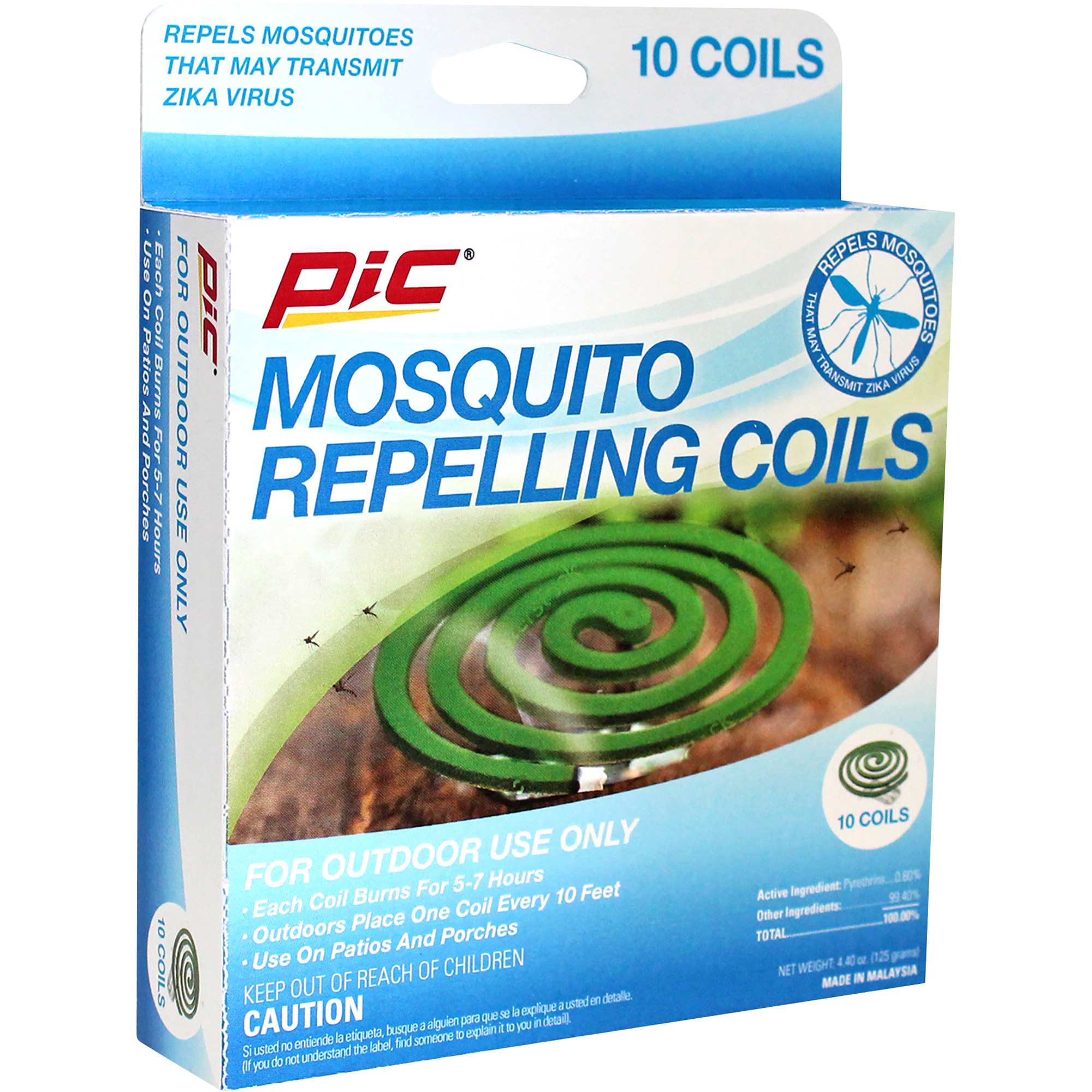 PIC Mosquito Repelling Coils, 10Ct. Pkg., Model C1012 Northern Tool