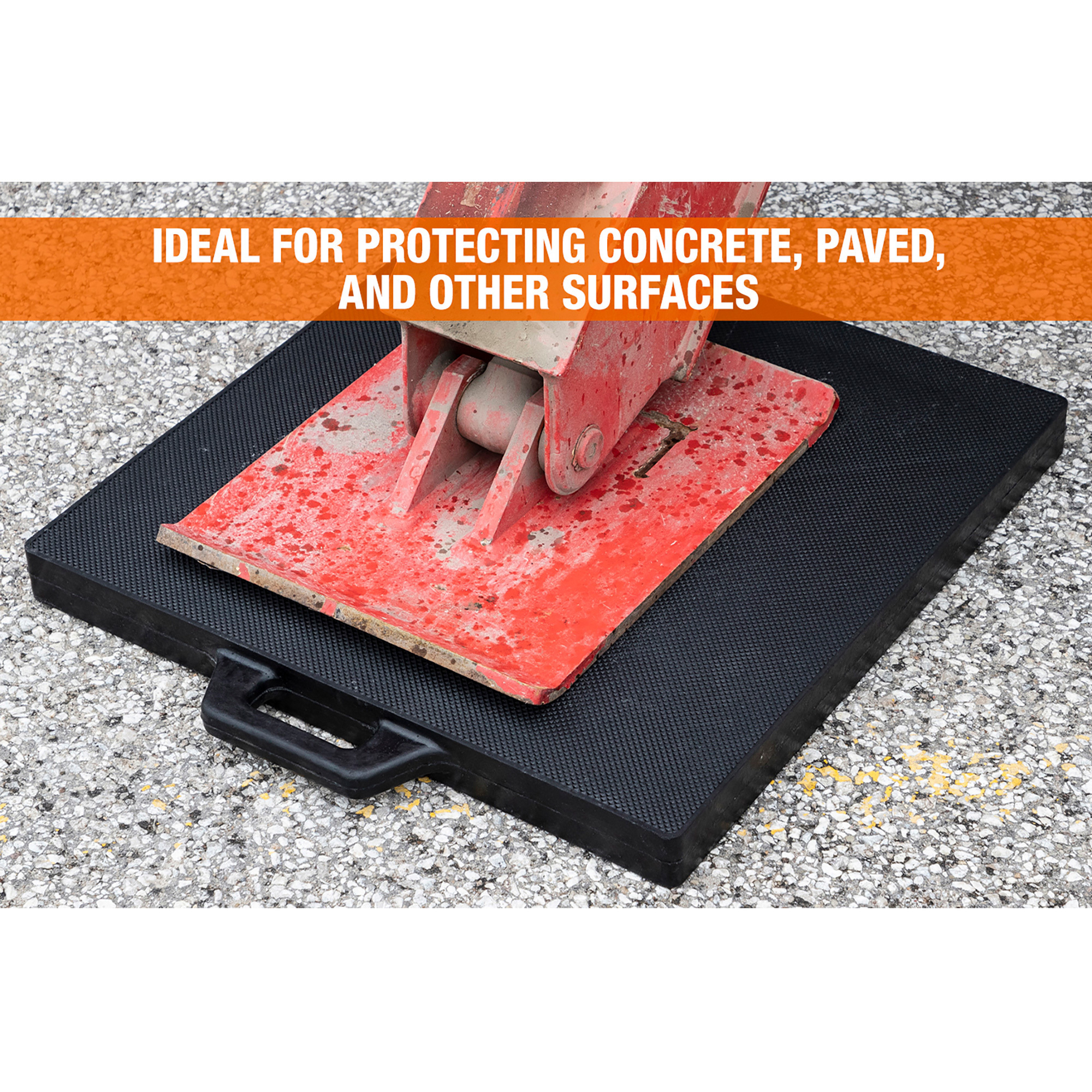 Buyers Products, Rubber Outrigger Pad 24 x 24 x 2in., Load Capacity 0