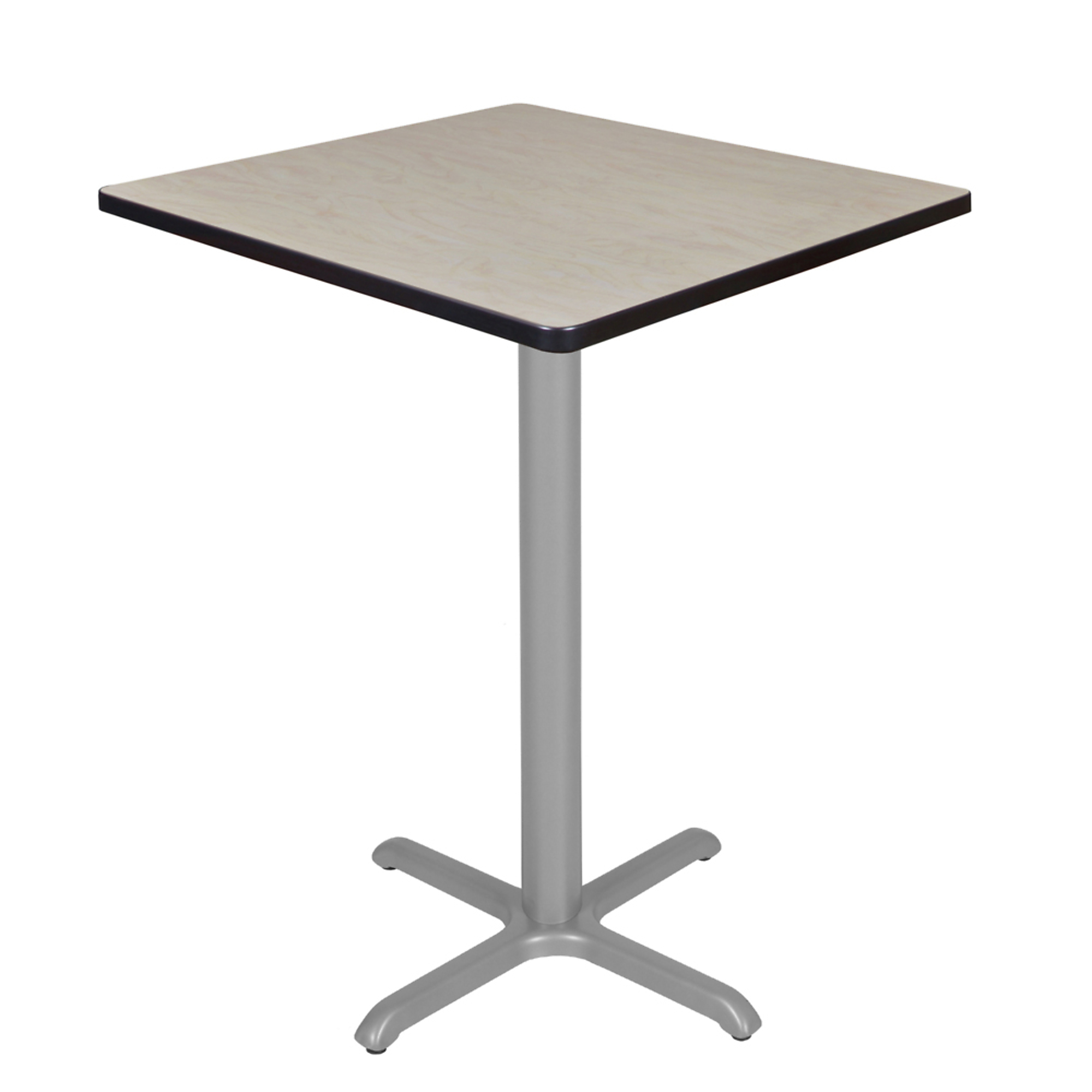 Regency Furniture Cain Cafe Table — 30in. Square, Maple/Grey, X-Base, Model# TCB3030PLGY
