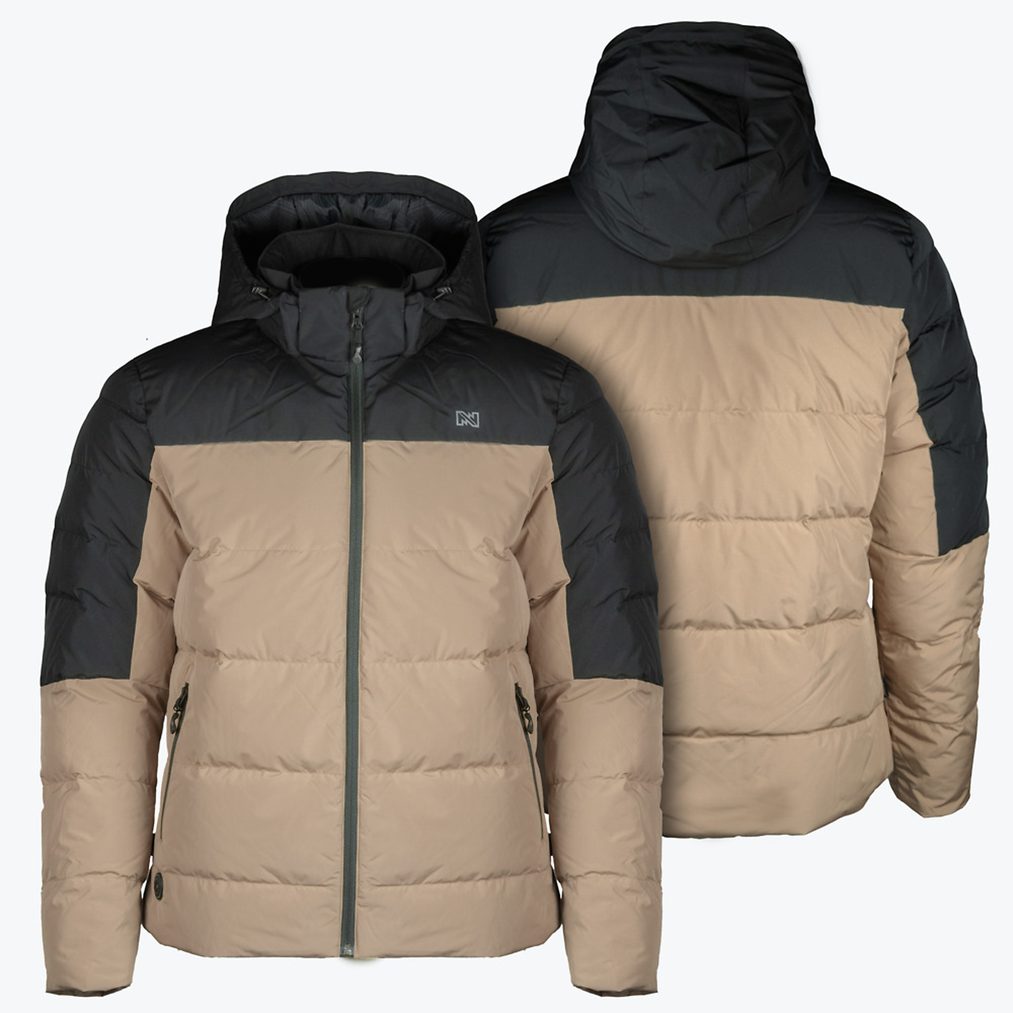 Mobile Warming Crest 2.0 Down Jacket Men's 7.4V Tan/Black SM