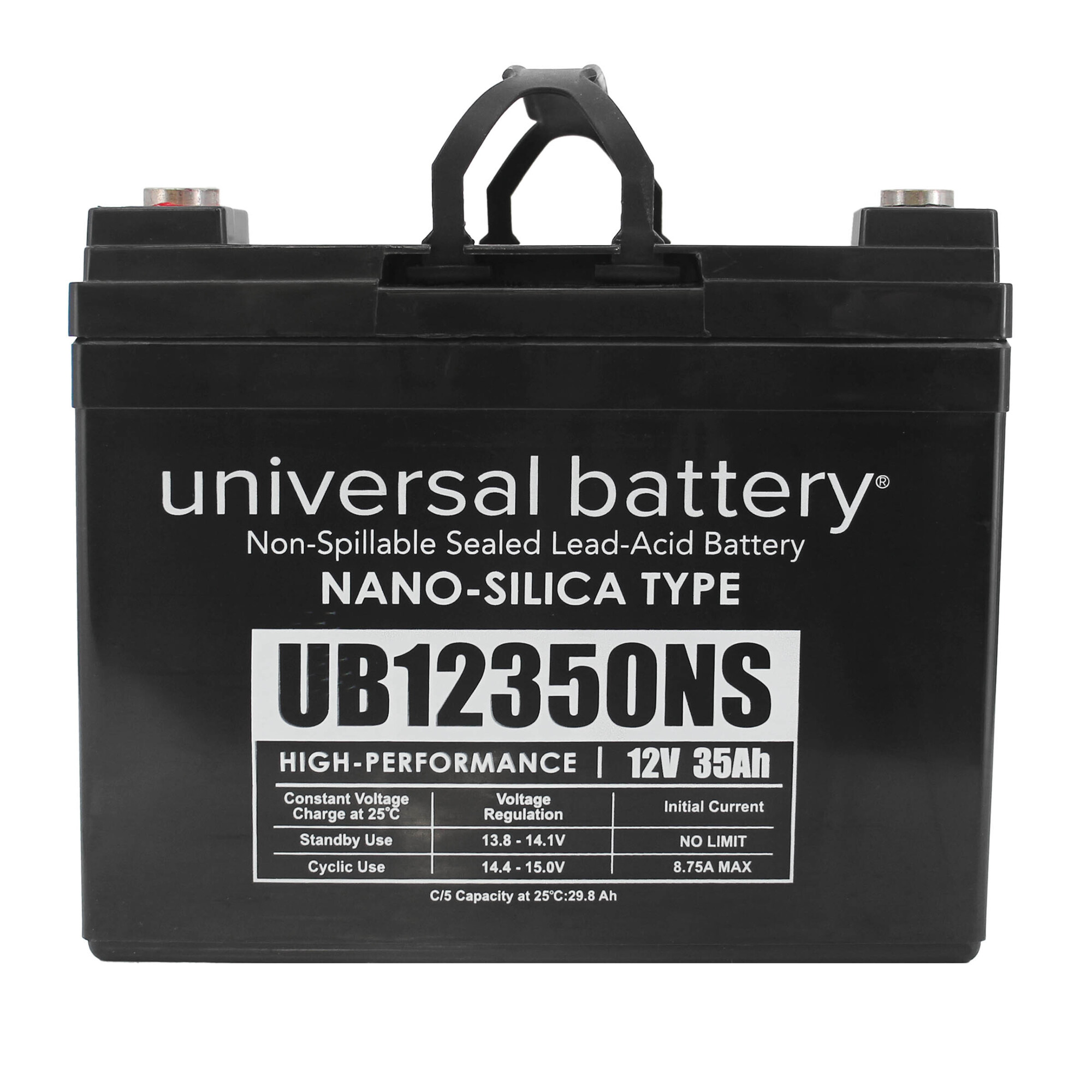 UPG Universal Power GEL Battery — 12V, 35Ah, Group U1, Model# UB12350NS