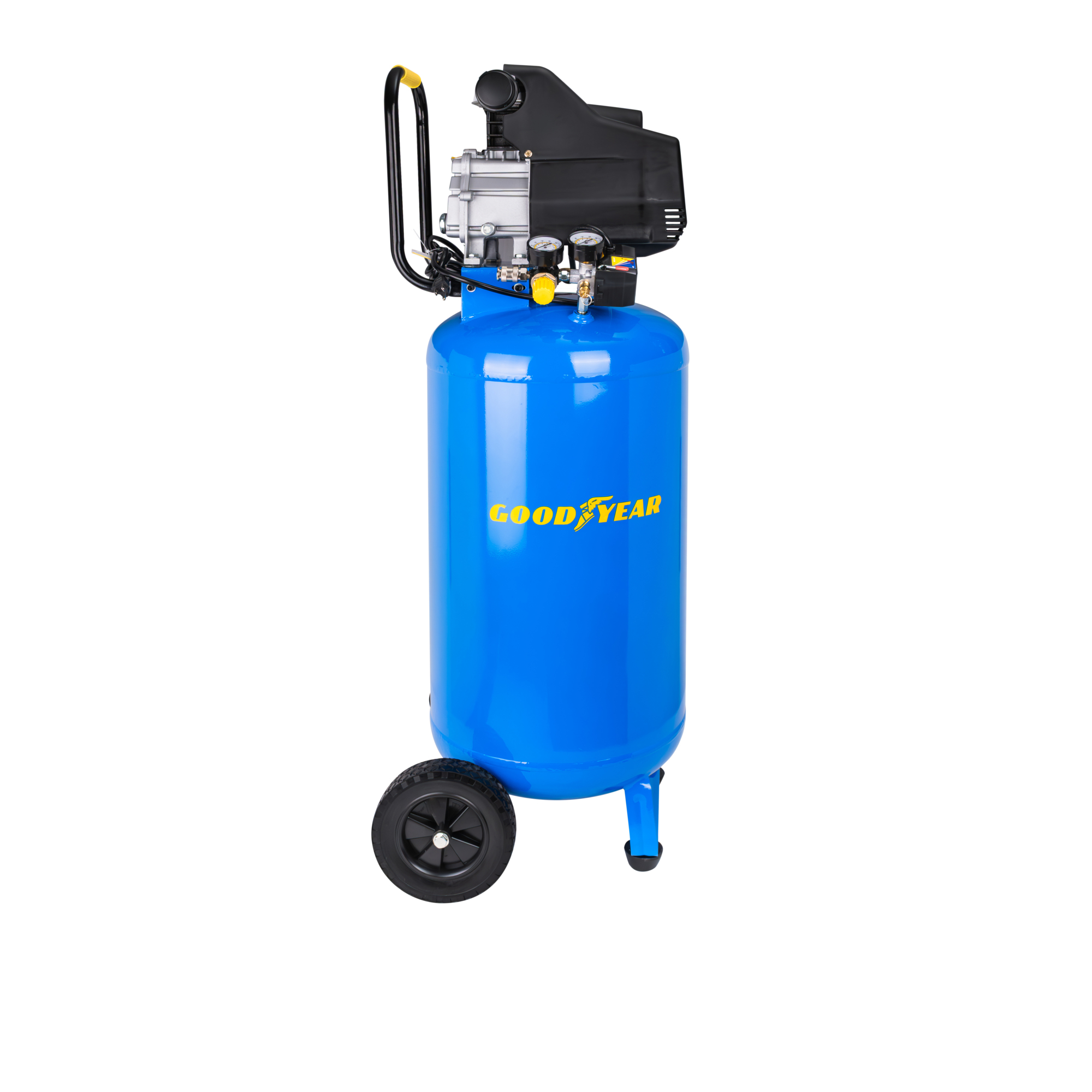 Goodyear Portable Vertical Electric Air Compressor — 26-Gallon, 125 PSI, Model# GYC6260