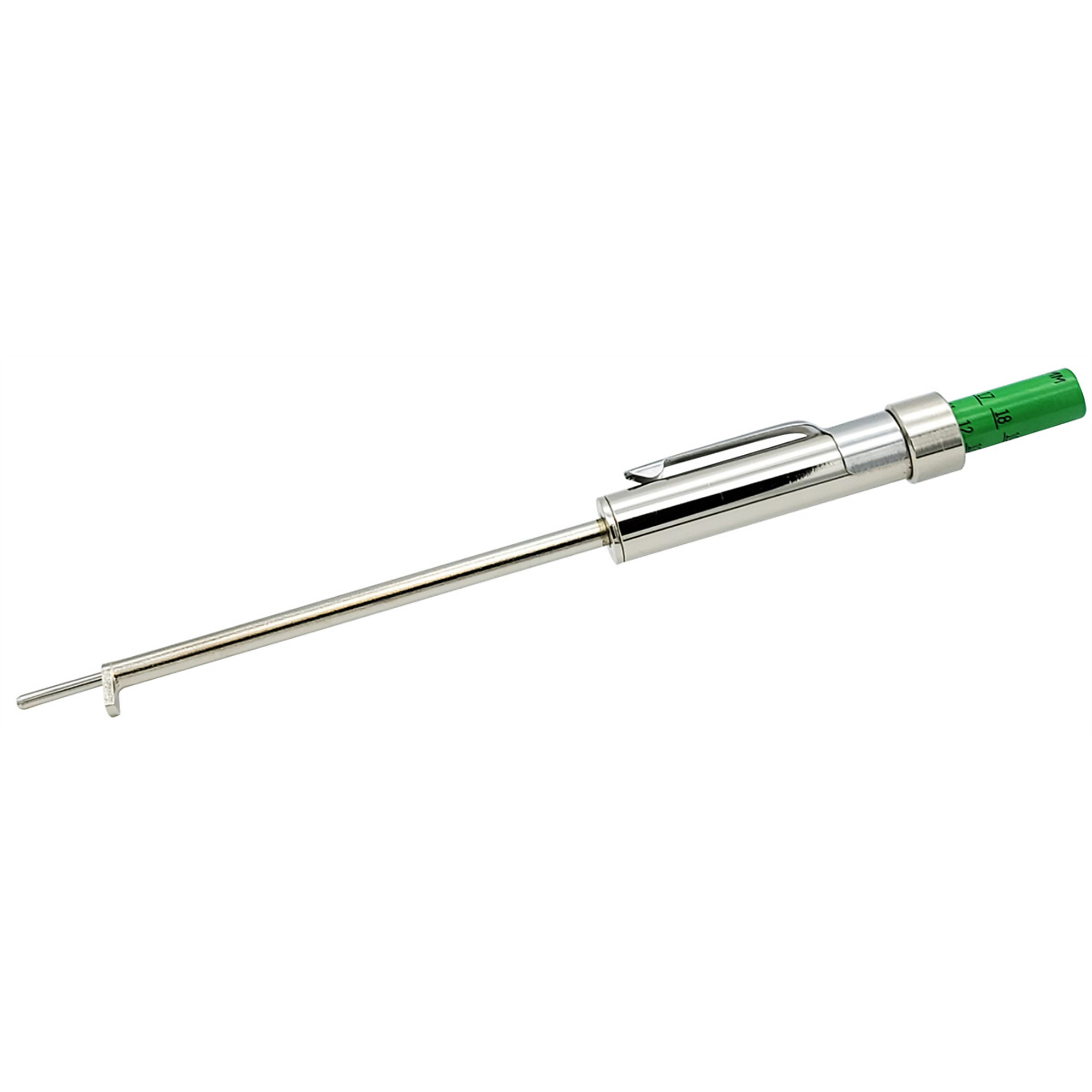 S&G Toolaid In-Line Brake Pad Gauge — Metric Scale, Measures Internal and External Pads, Model# SGT65300