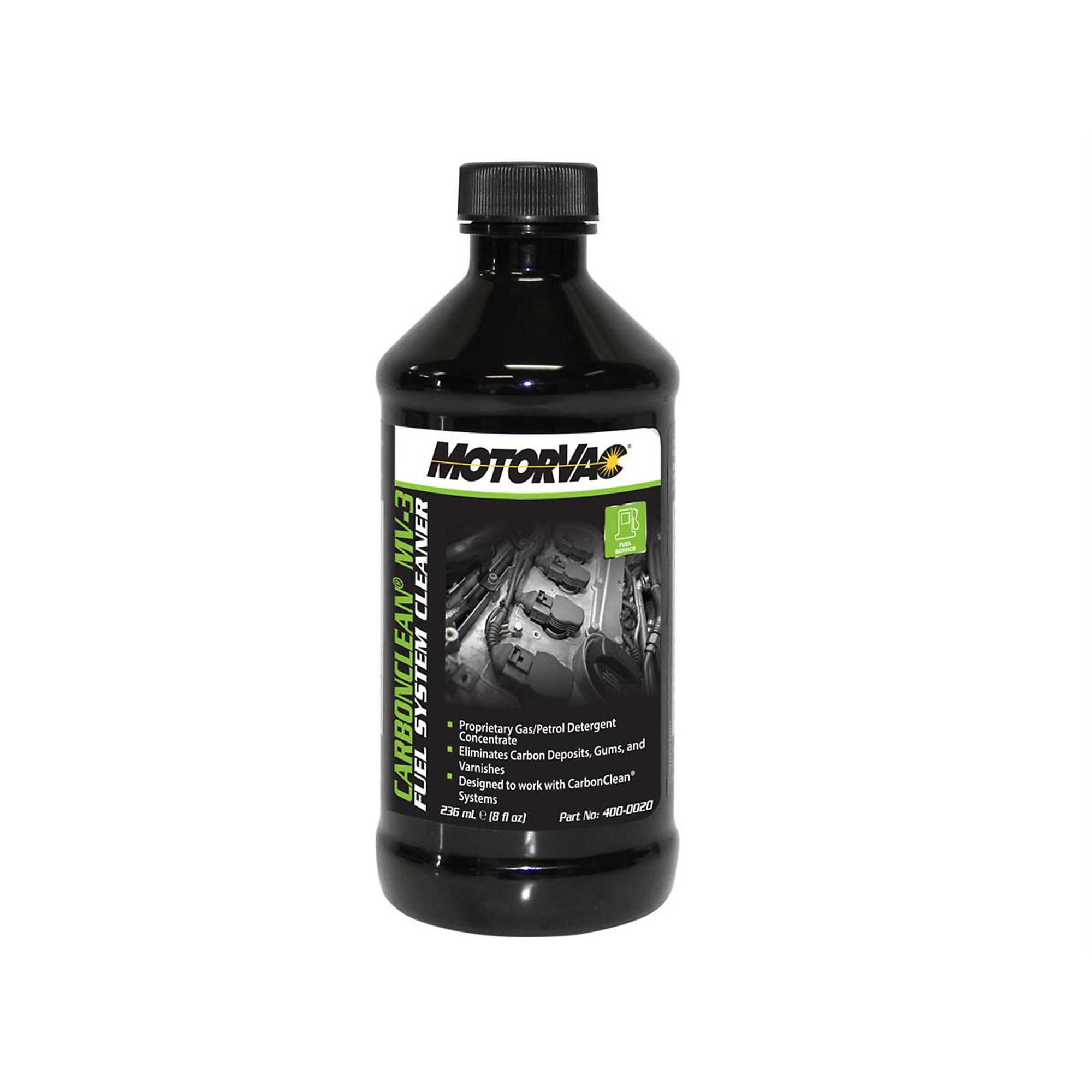 UView CarbonClean MV3 Fuel System Cleaner — 12 Count, Alcohol-Free, Model# MTT400-0020
