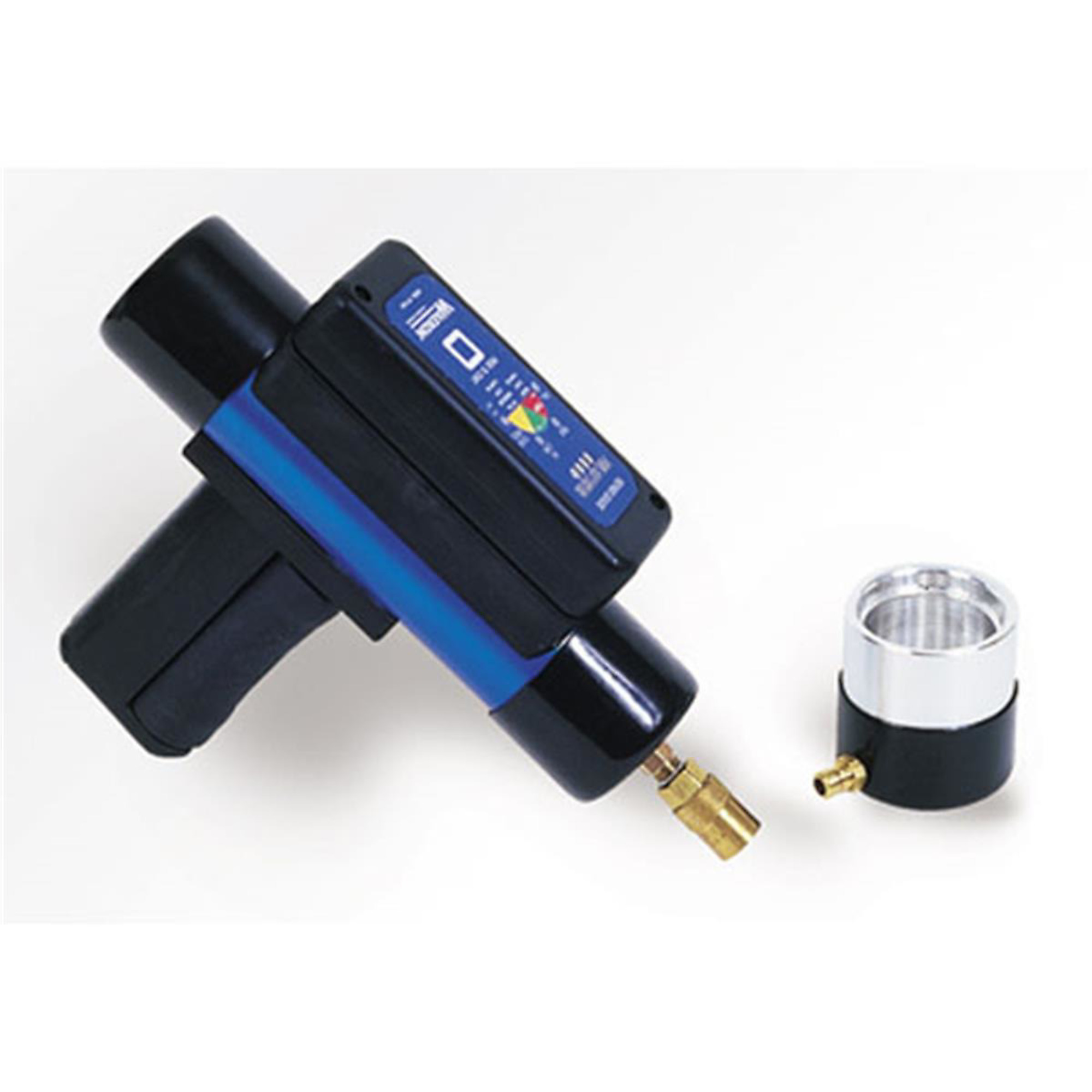 Waekon Industries Electronic Fuel Cap Tester — Handheld, LED Indicators, Repair Grade, Model# WAEFPT2600E