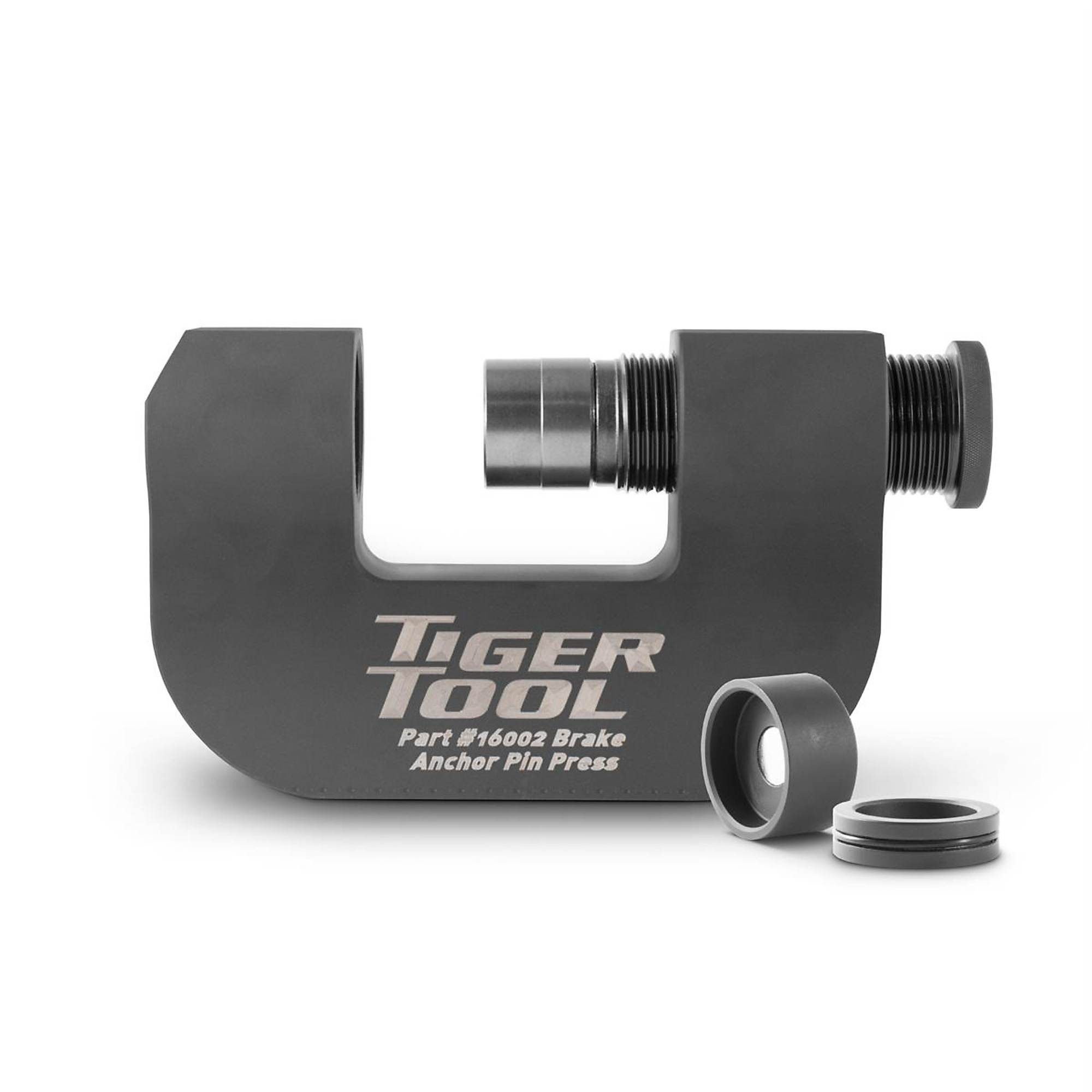 Tiger Tool Brake Anchor Pin Press — 10-Ton Capacity, 16.5in. S-Cam, High-Grade Steel, Model# TIG16002