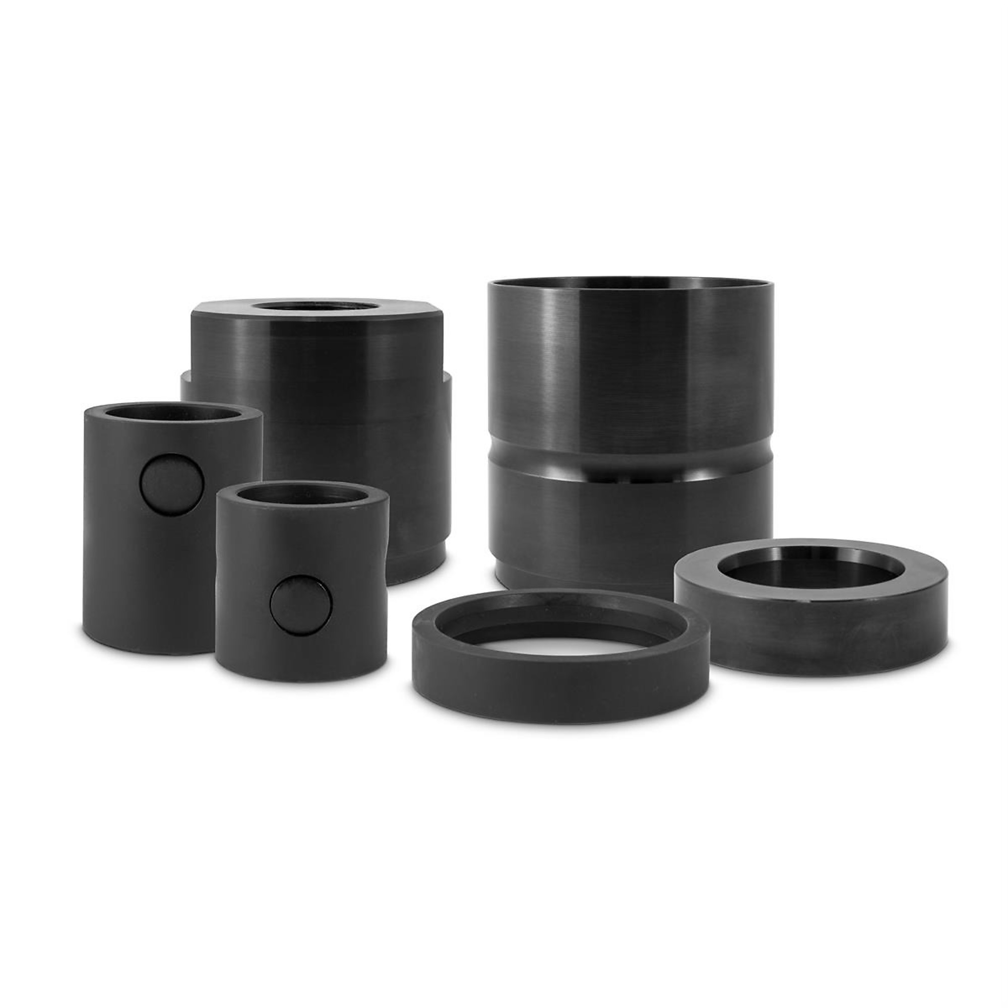Tiger Tool Rear Suspension Pin and Bushing Adapter — For Freightliner Airliner and Peterbilt Low Air Leaf, High-Grade Steel, Black Oxide Finish, Model# TIG15030
