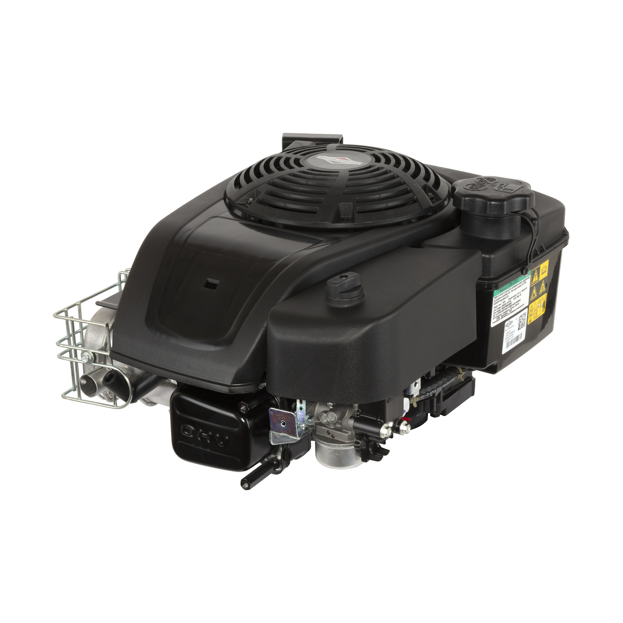 10.0 GT PXi1000 Series Vertical Shaft Engine, 223cc, 25mm x 3-5/32" Crankshaft, Tapped 7/16-20, 3/16" Keyway, Recoil Start, Model# 14D932-0110-F1