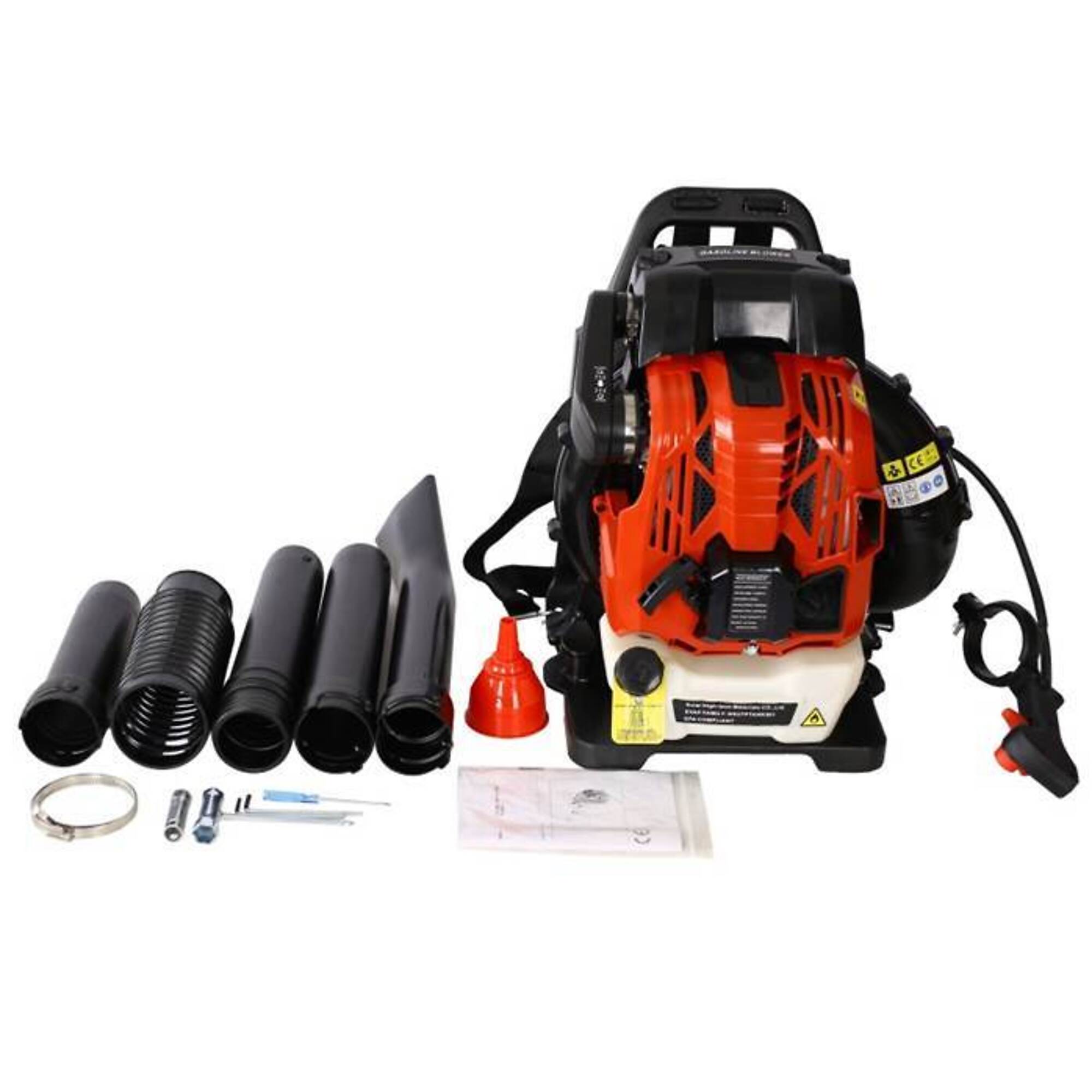 Osakapro Gasoline Blower — 76cc, 4-Stroke, 750 CFM, Ergonomic Design, Model# BAC-W46537478