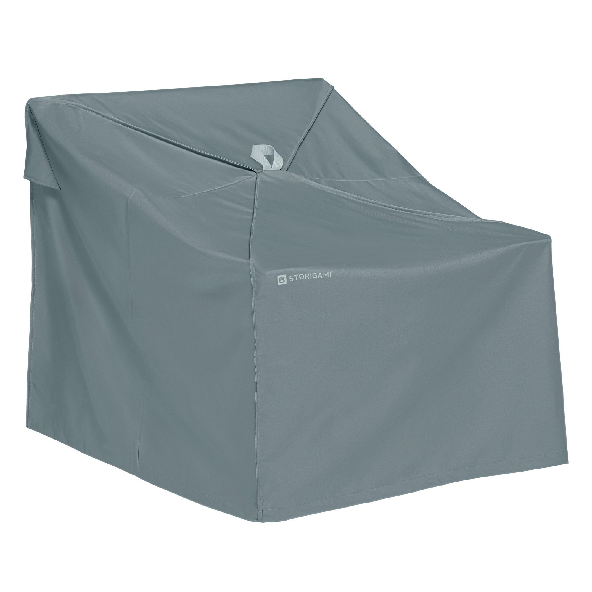 Classic Accessories Storigami Weatherproof Lounge Chair Cover — 36in., Monument Grey, Model# 56-377-041001-EC