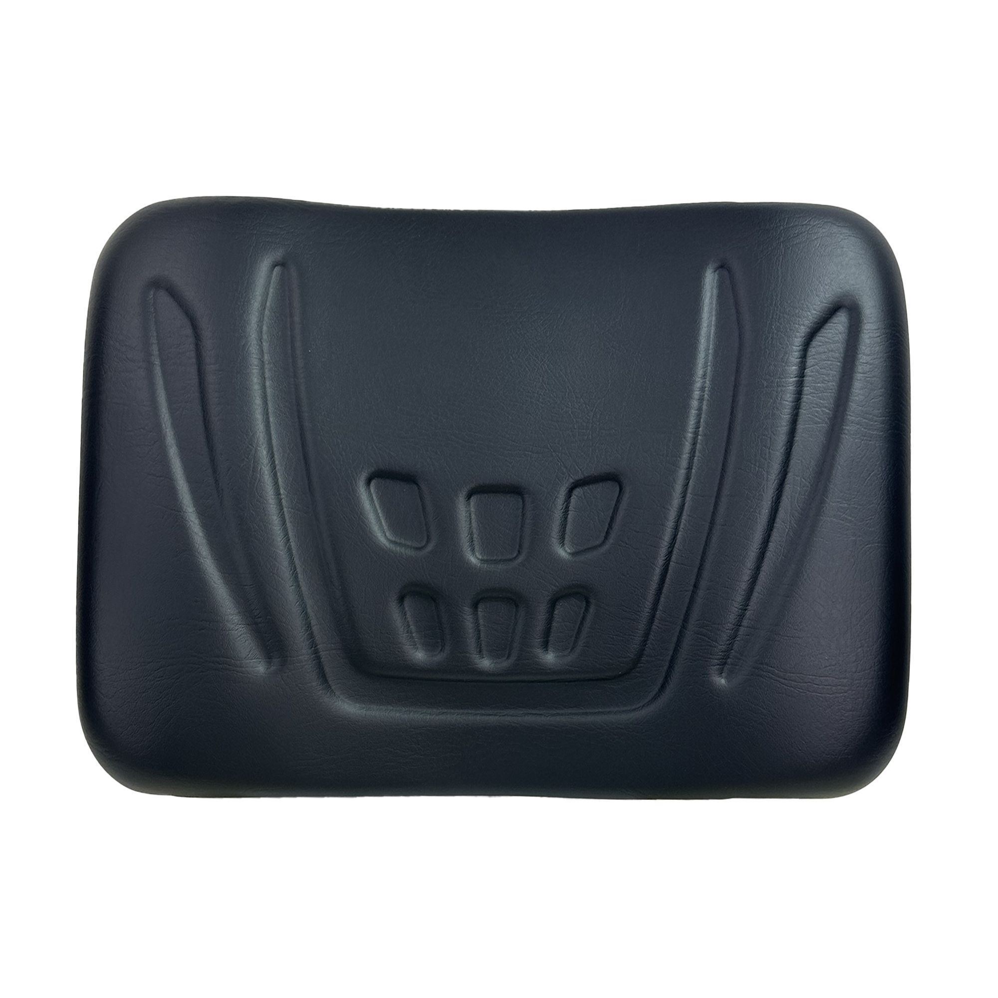 Uni Pro Driver Seat Back Cushion — Black, High-Quality Foam, Tough Vinyl, Fits Kubota, Model# GWG311397